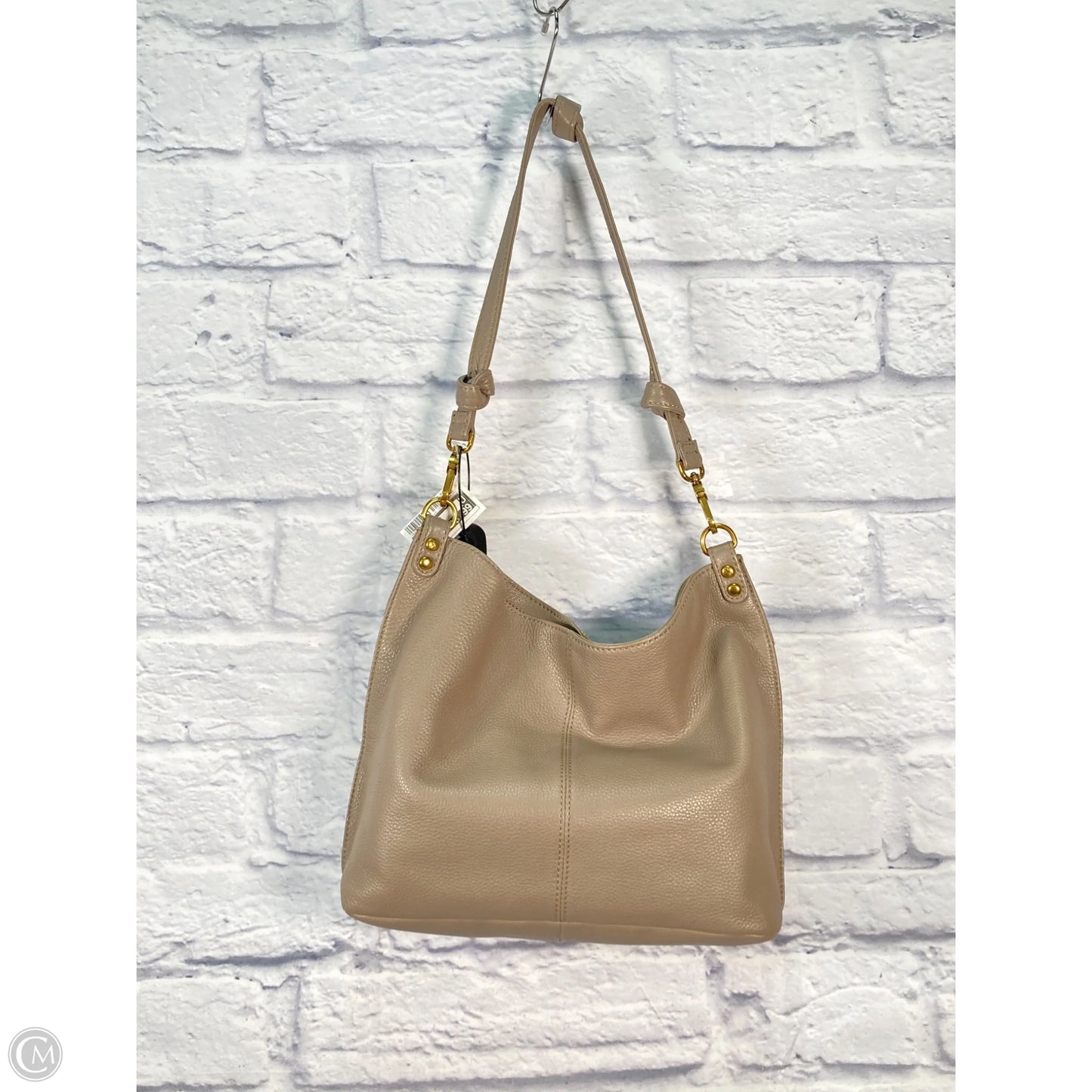 Handbag Leather By Hobo Intl, Size: Large