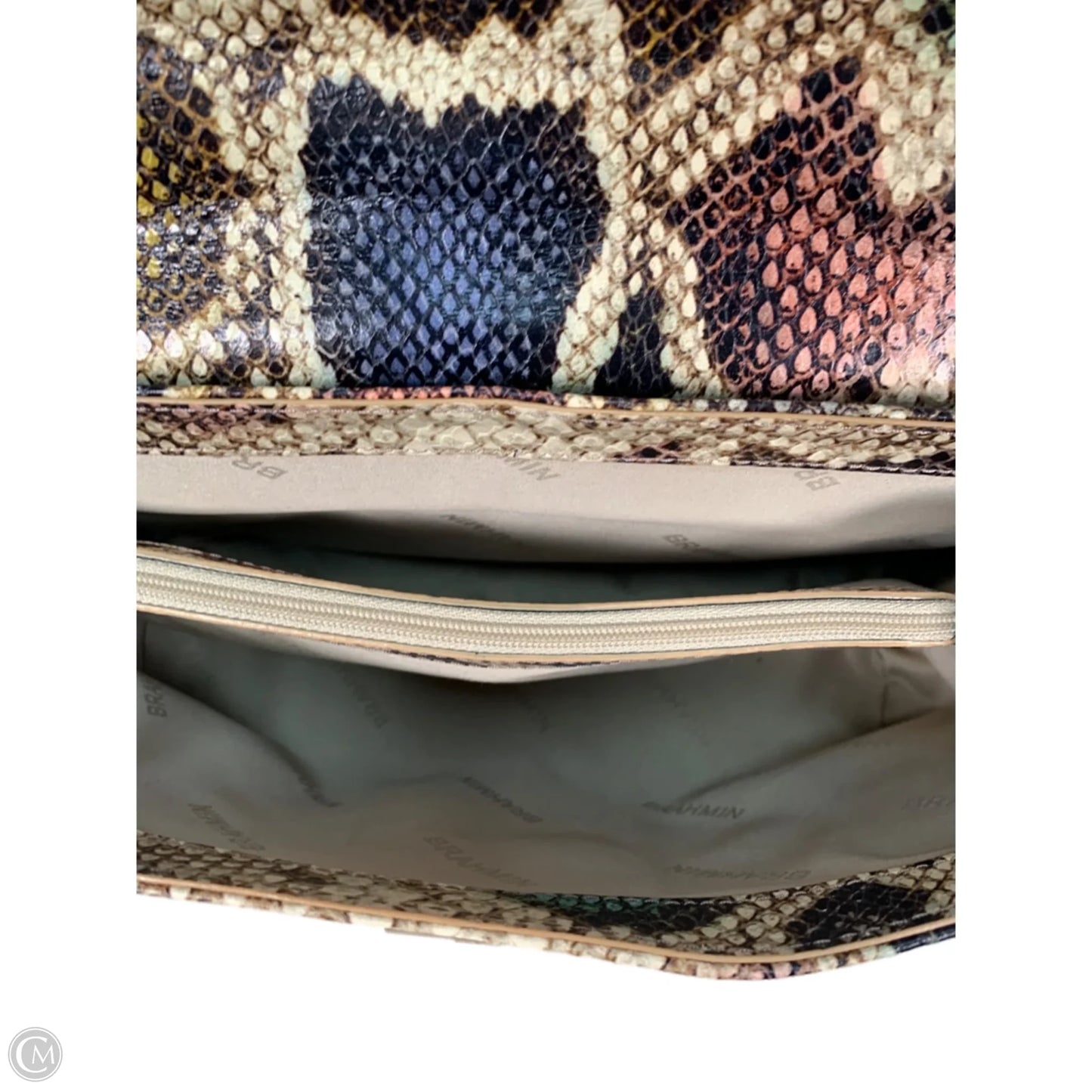 Crossbody Designer By Brahmin, Size: Medium