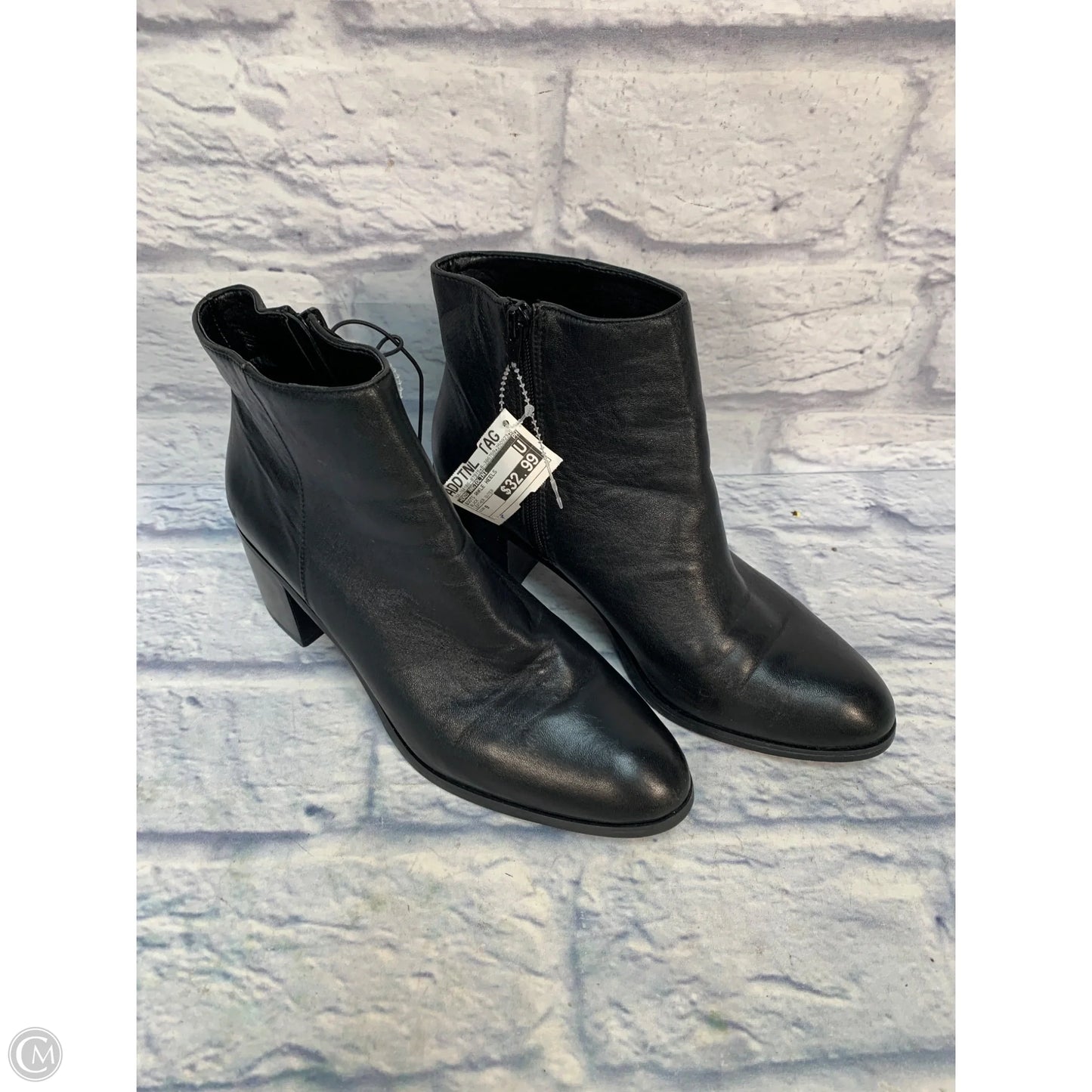 Boots Ankle Heels By Enzo Angiolini In Black, Size: 9