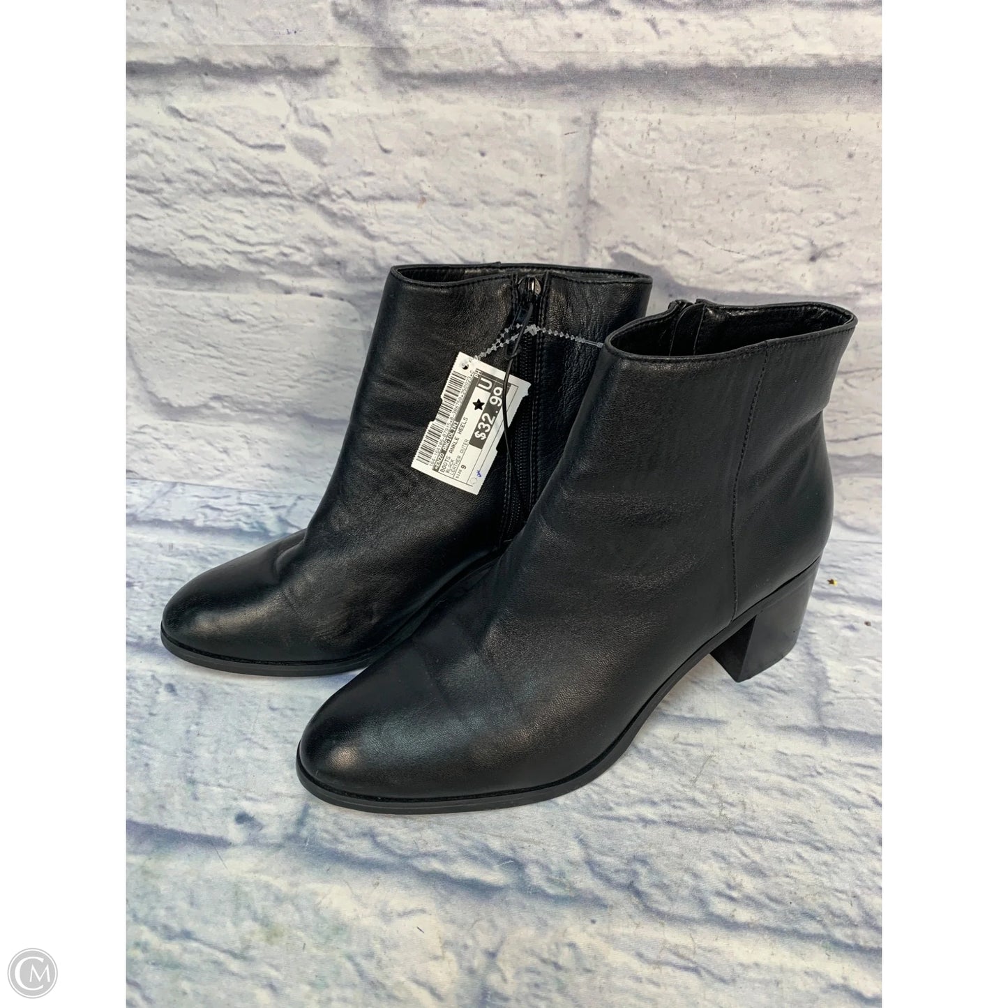 Boots Ankle Heels By Enzo Angiolini In Black, Size: 9