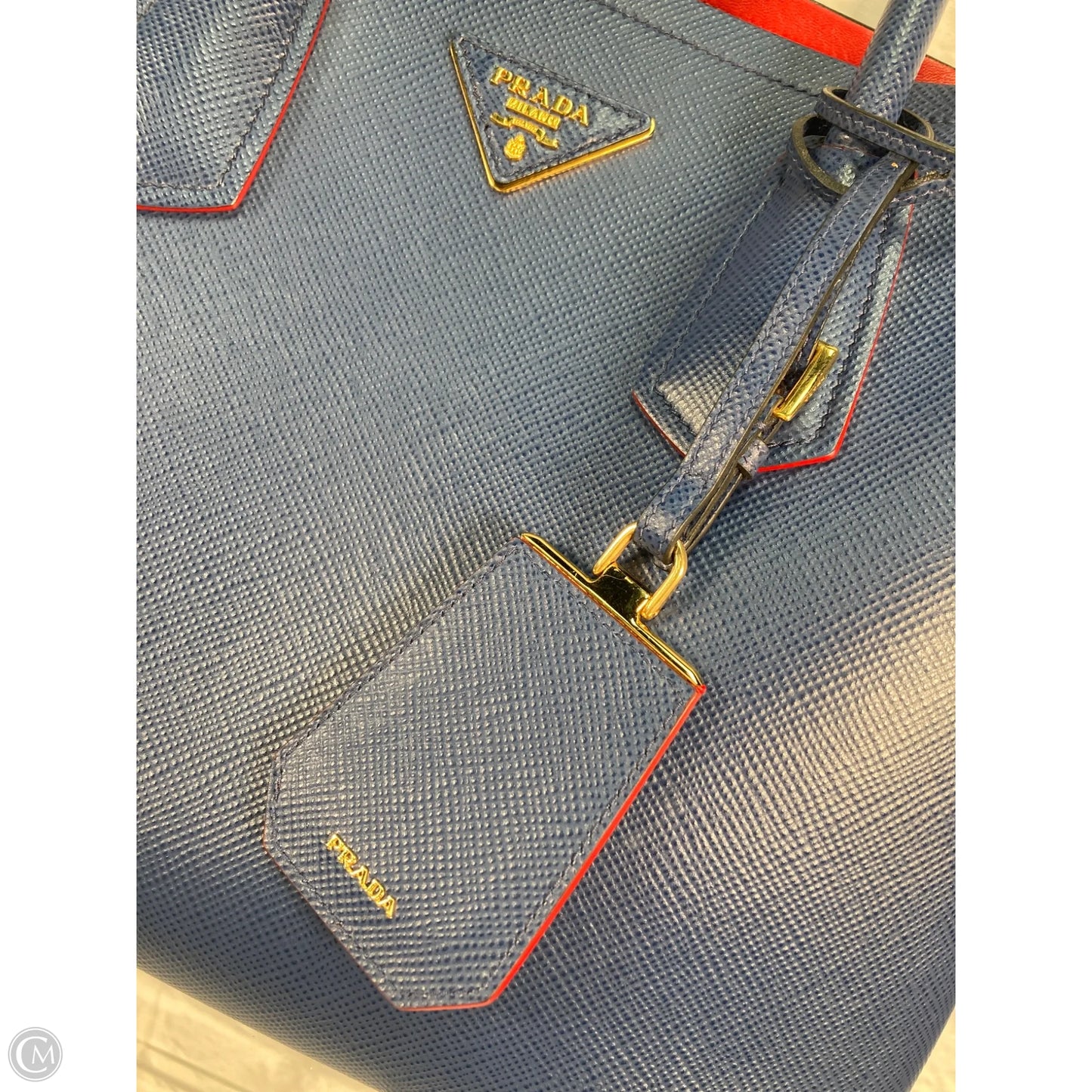 Handbag Luxury Designer By Prada, Size: Large