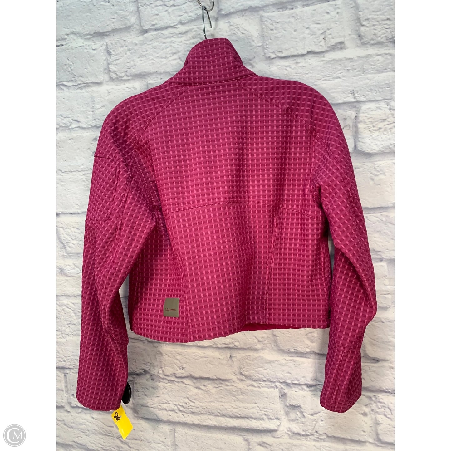 Athletic Jacket By Lululemon In Purple, Size: M