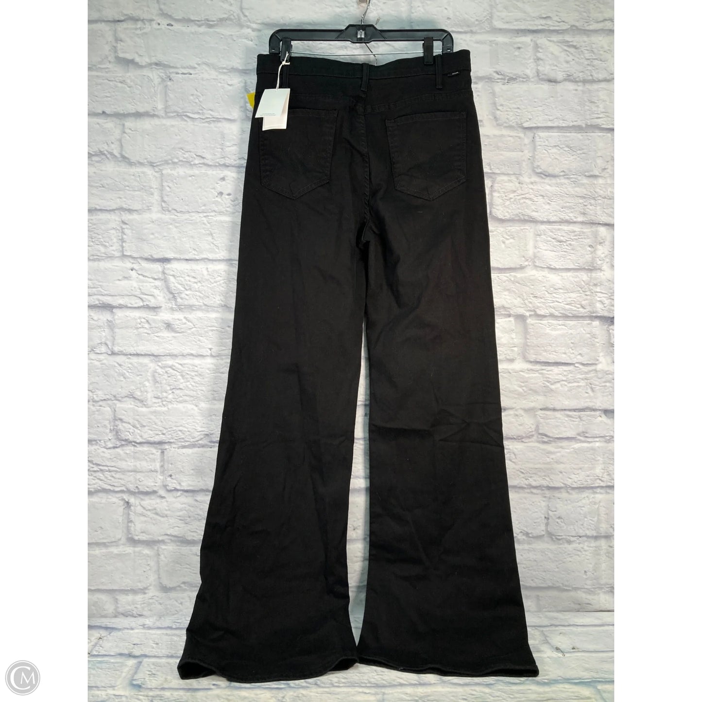 Jeans Wide Leg By Mother In Black, Size: 18