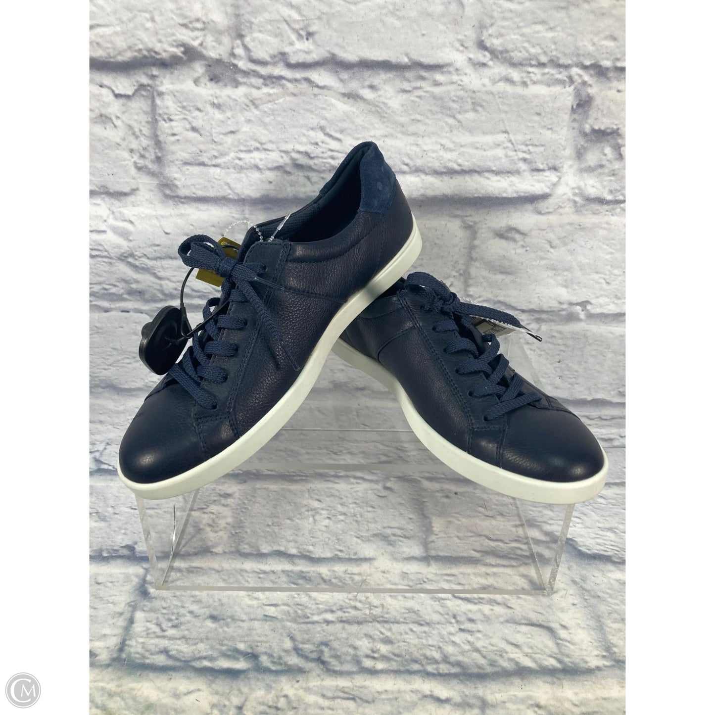 Shoes Sneakers By Ecco In Blue, Size: 10