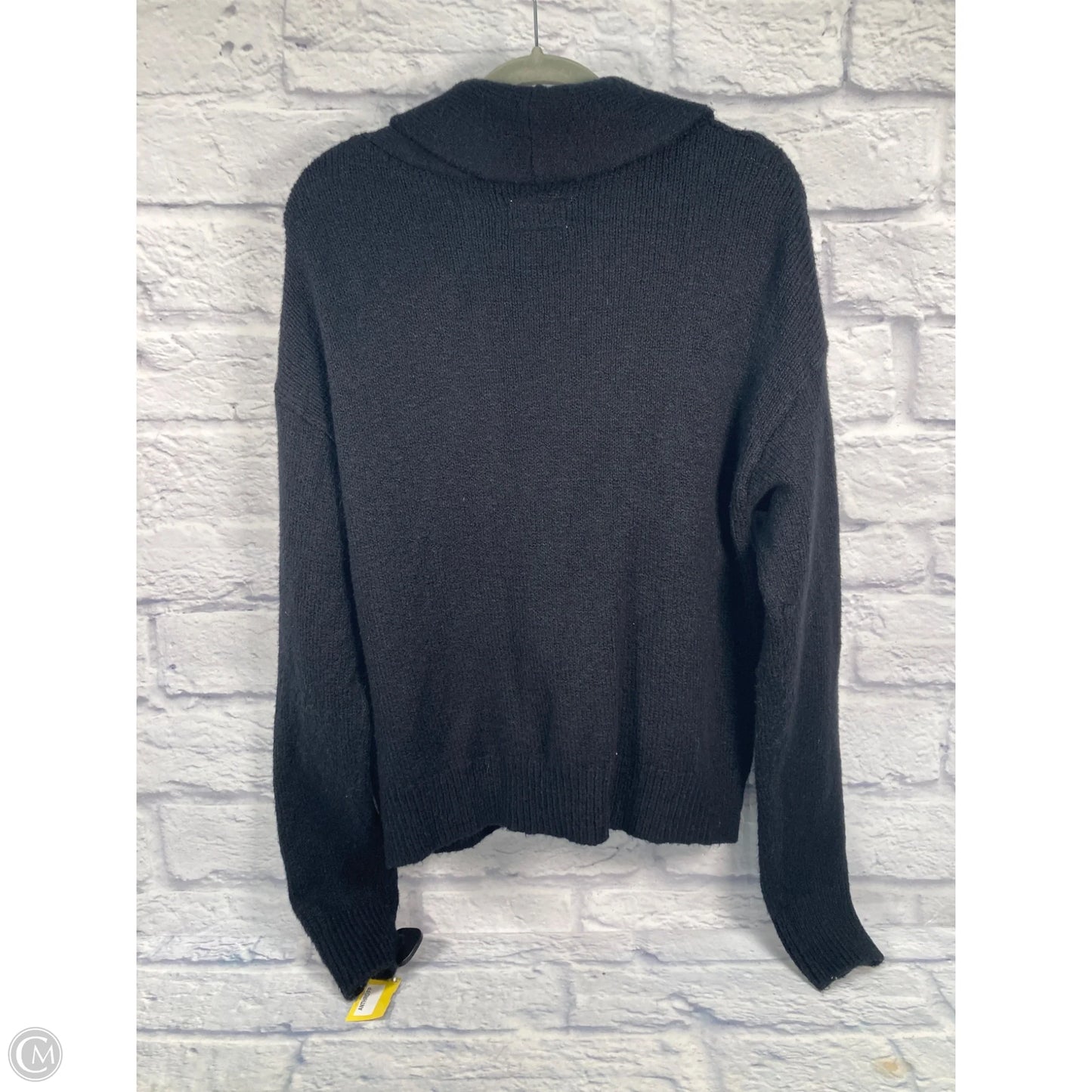 Sweater Cardigan By Pilcro In Black, Size: M