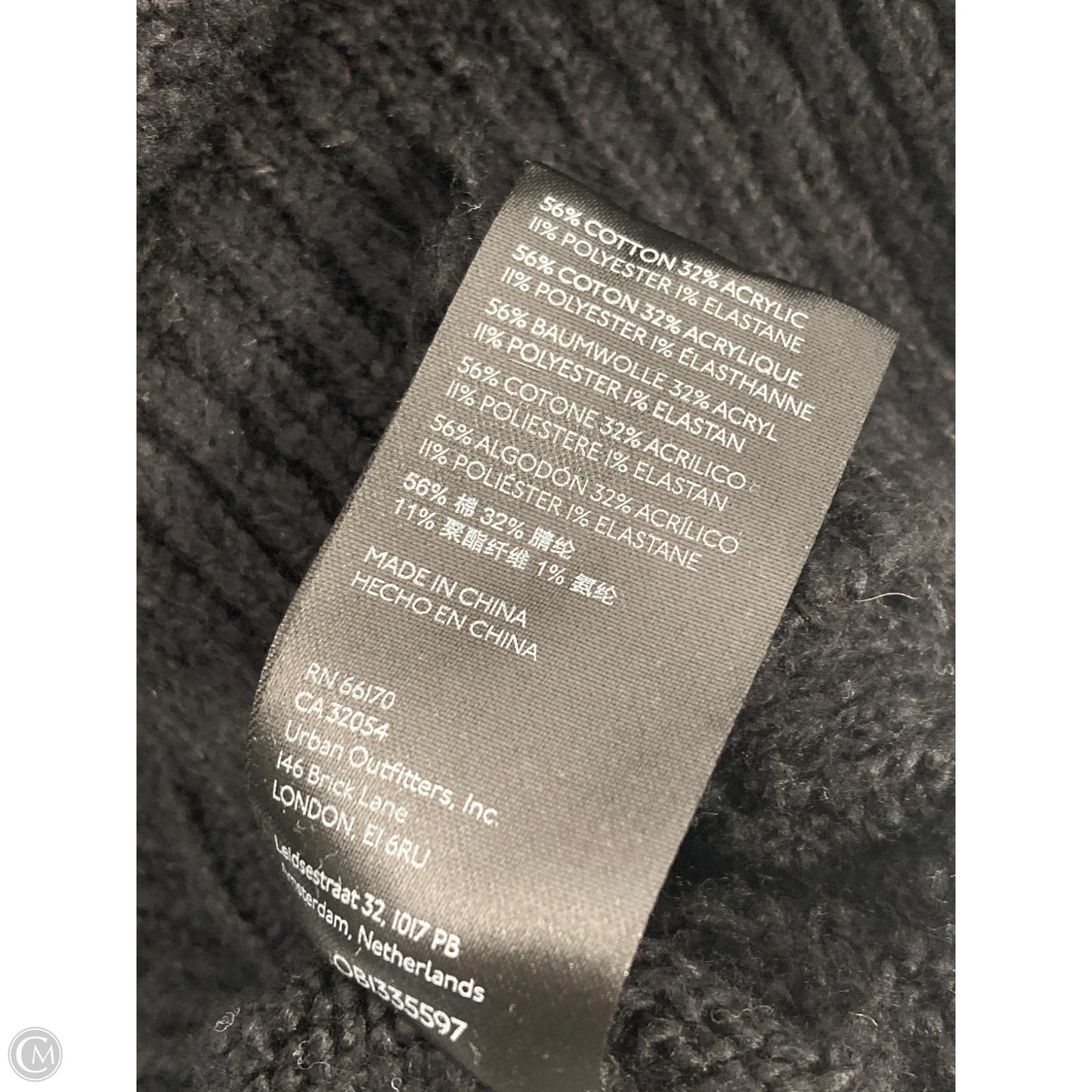 Sweater Cardigan By Pilcro In Black, Size: M