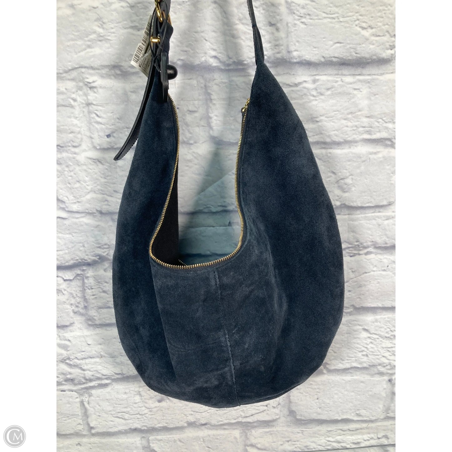 Handbag Leather By Madewell, Size: Medium