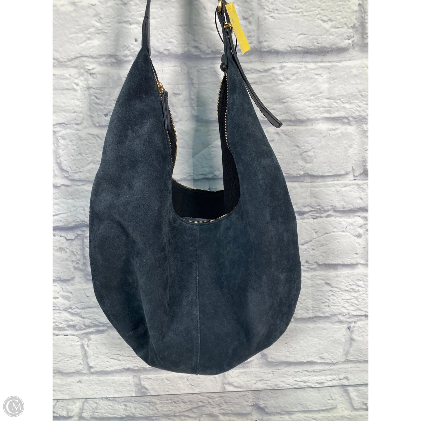 Handbag Leather By Madewell, Size: Medium