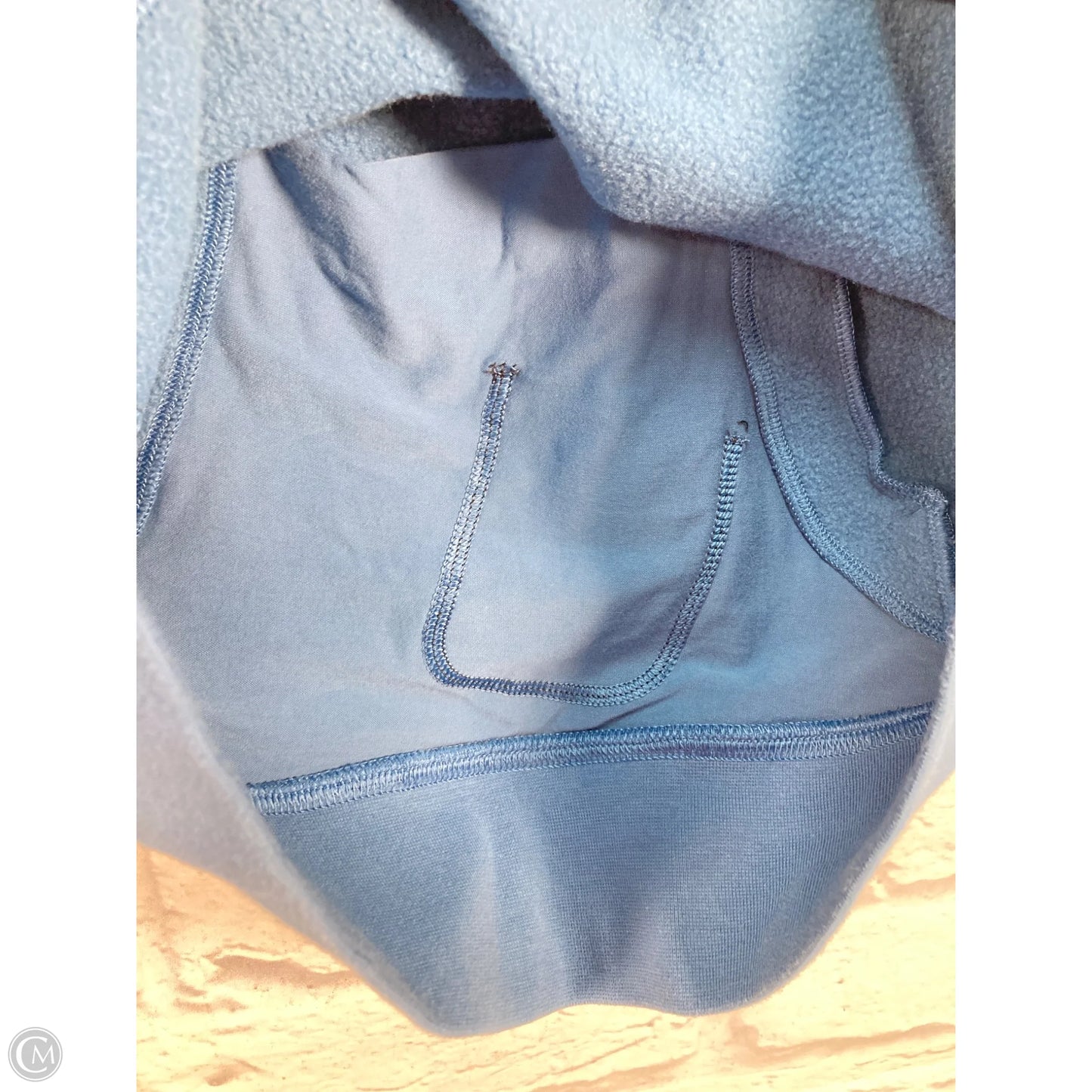 Sweatshirt Hoodie By Lululemon In Blue, Size: S