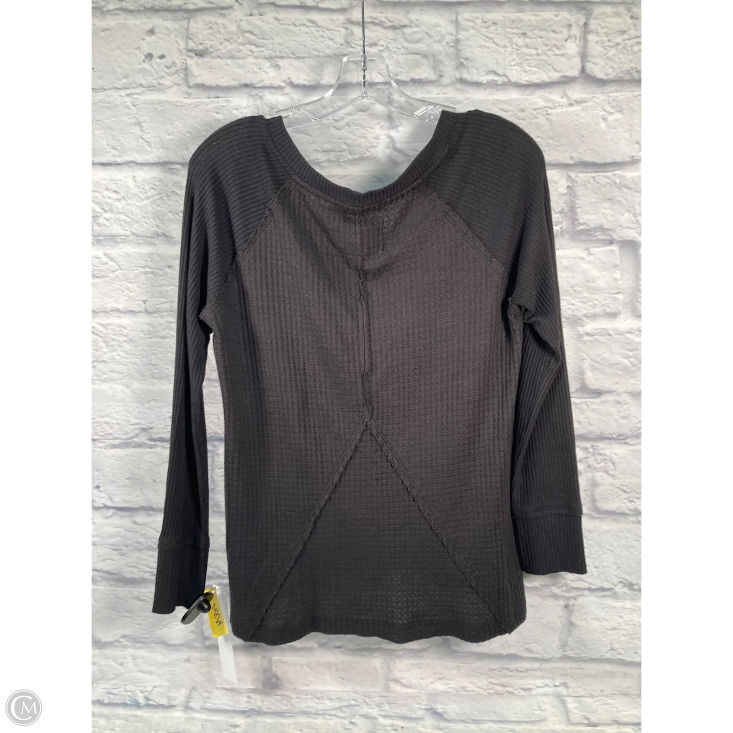 Top Long Sleeve By Maeve In Grey, Size: Sp