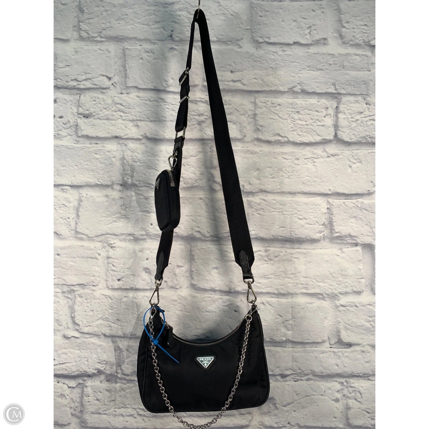 Crossbody Luxury Designer By Prada, Size: Medium