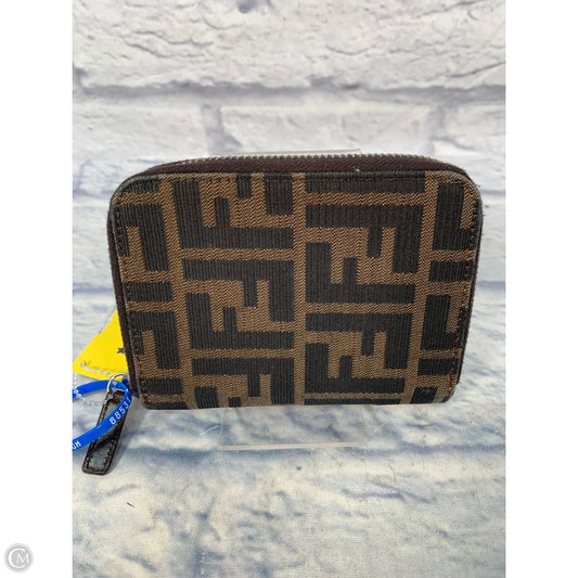 Wallet Luxury Designer By Fendi, Size: Small