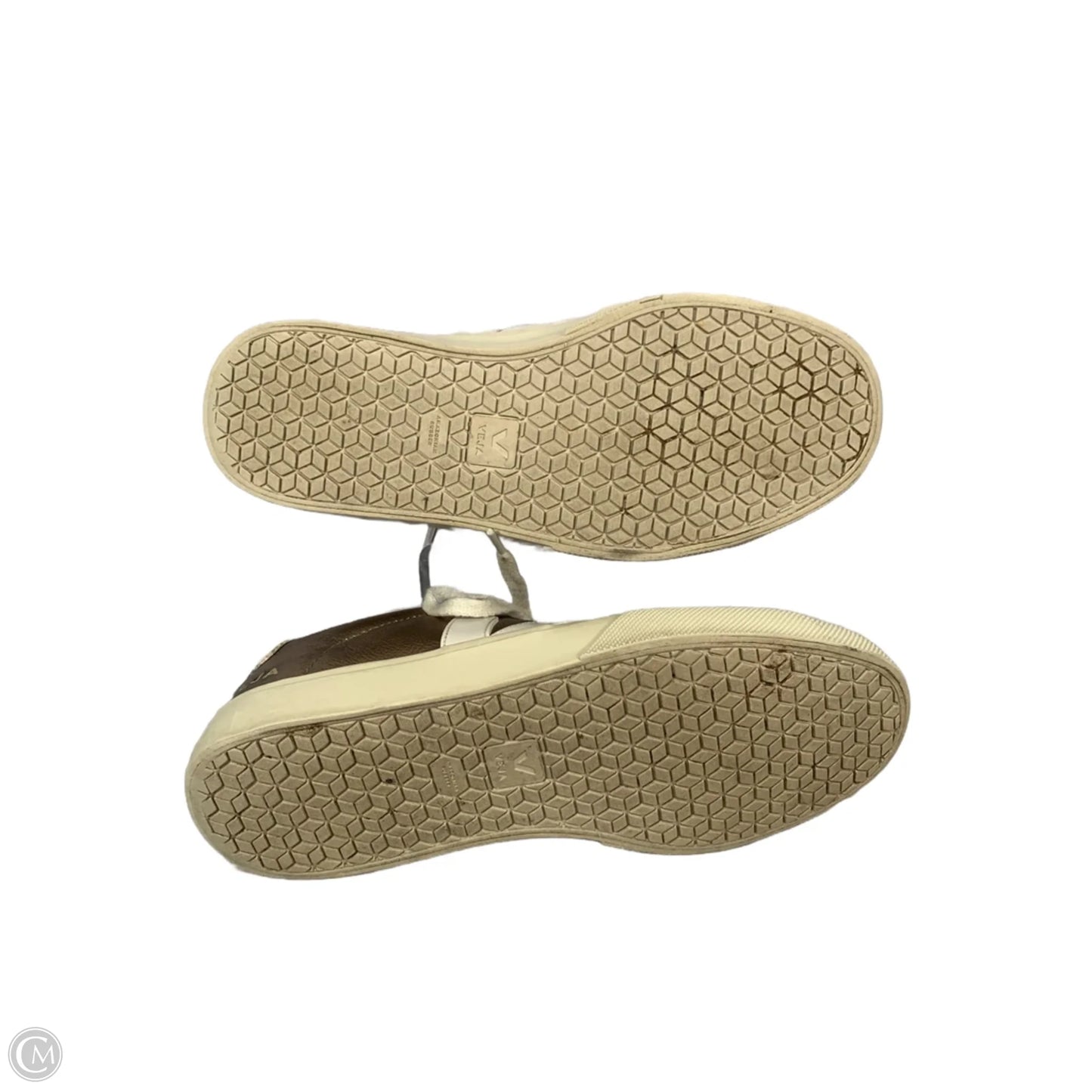 Shoes Sneakers By Veja In Gold, Size: 9.5