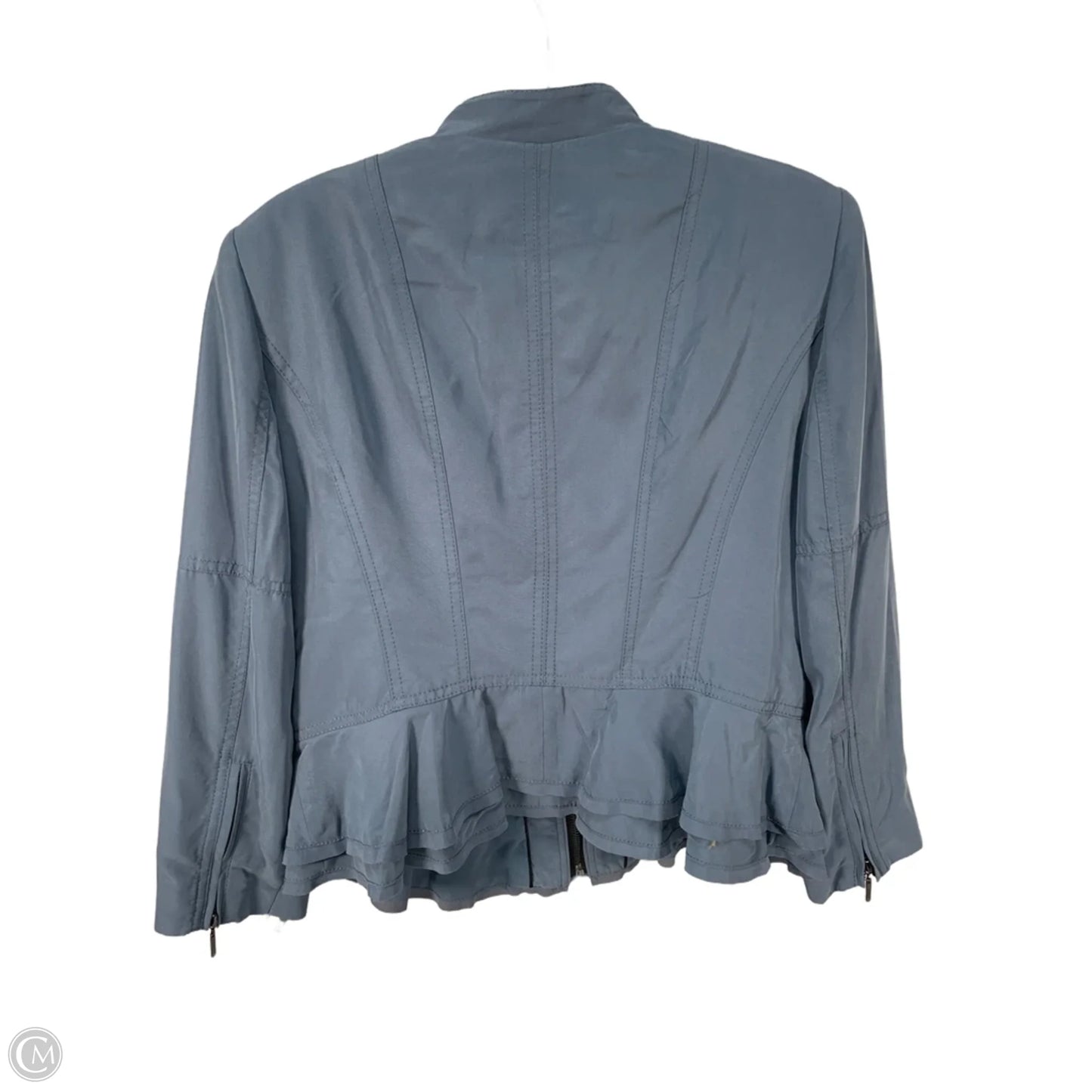 Jacket Shirt By White House Black Market In Blue, Size: M