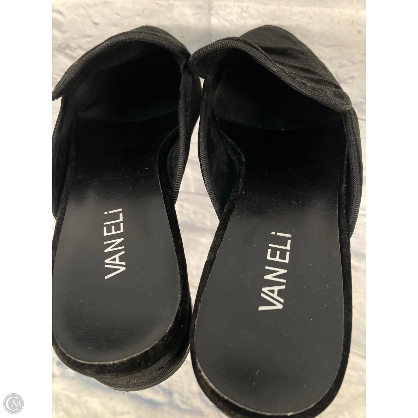 Shoes Flats By Vaneli In Black, Size: 9