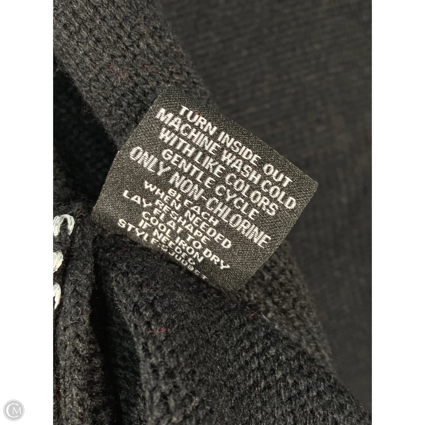 Sweater By Clothes Mentor In Black & Red, Size: Xl