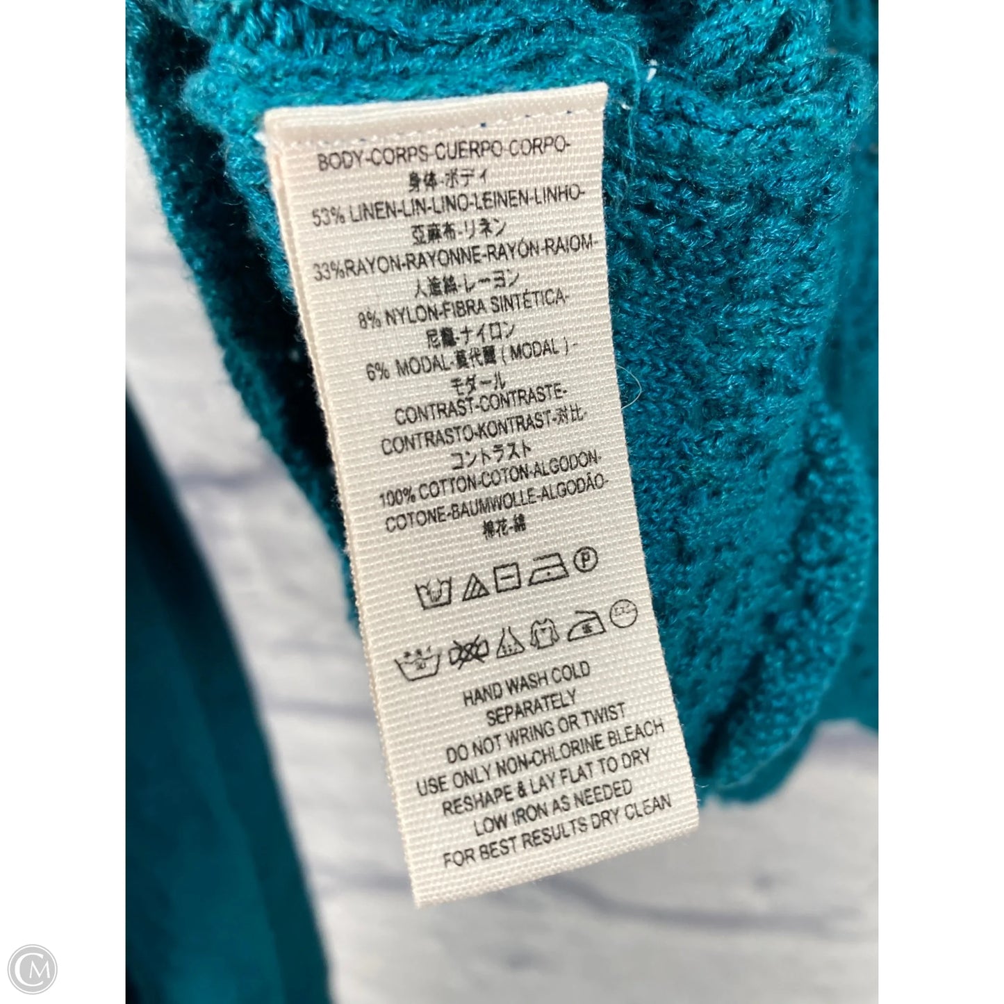 Top Long Sleeve By Free People In Blue, Size: S