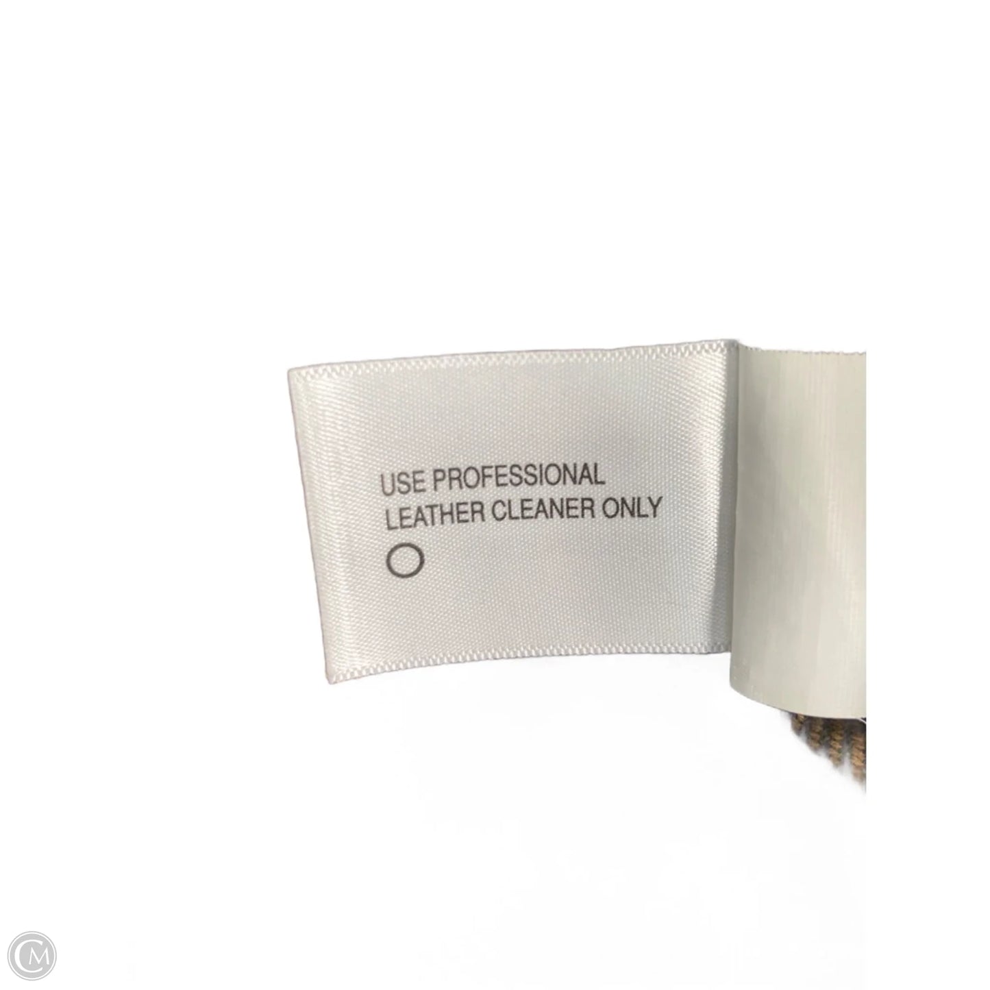 Jacket Moto Leather By Orvis In Brown, Size: Xs