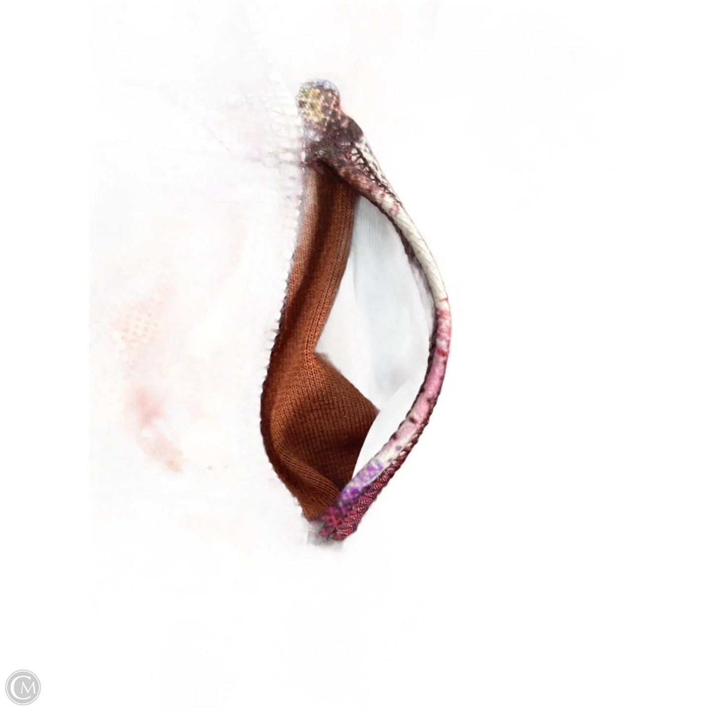 Athletic Leggings By Lululemon In Purple & White, Size: S