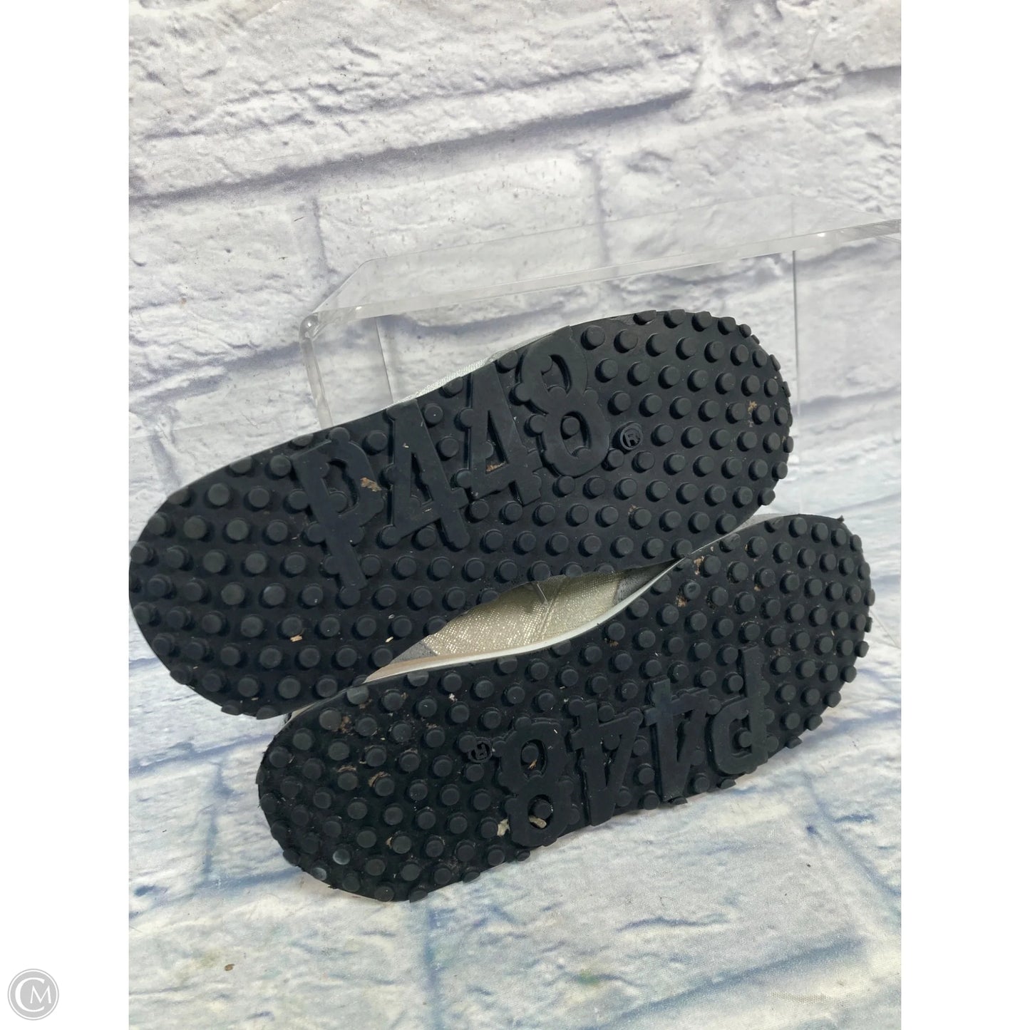 Shoes Sneakers By P448 In Grey, Size: 6.5