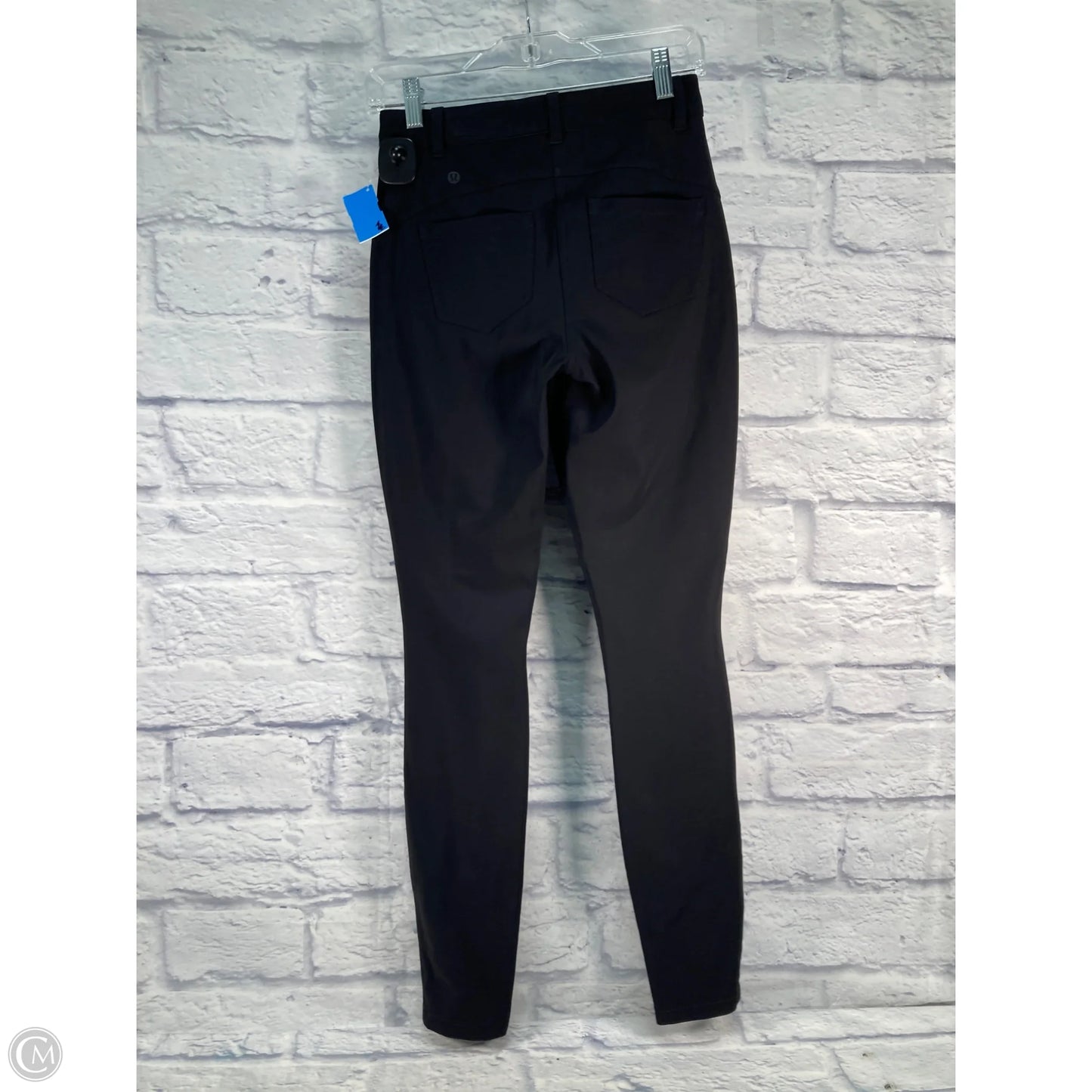 Athletic Pants By Lululemon In Black, Size: Xs