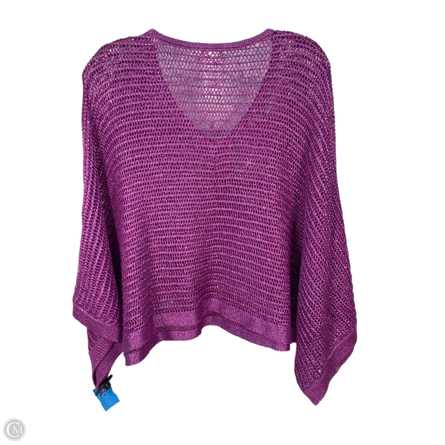 Sweater By Chicos In Purple, Size: Xl