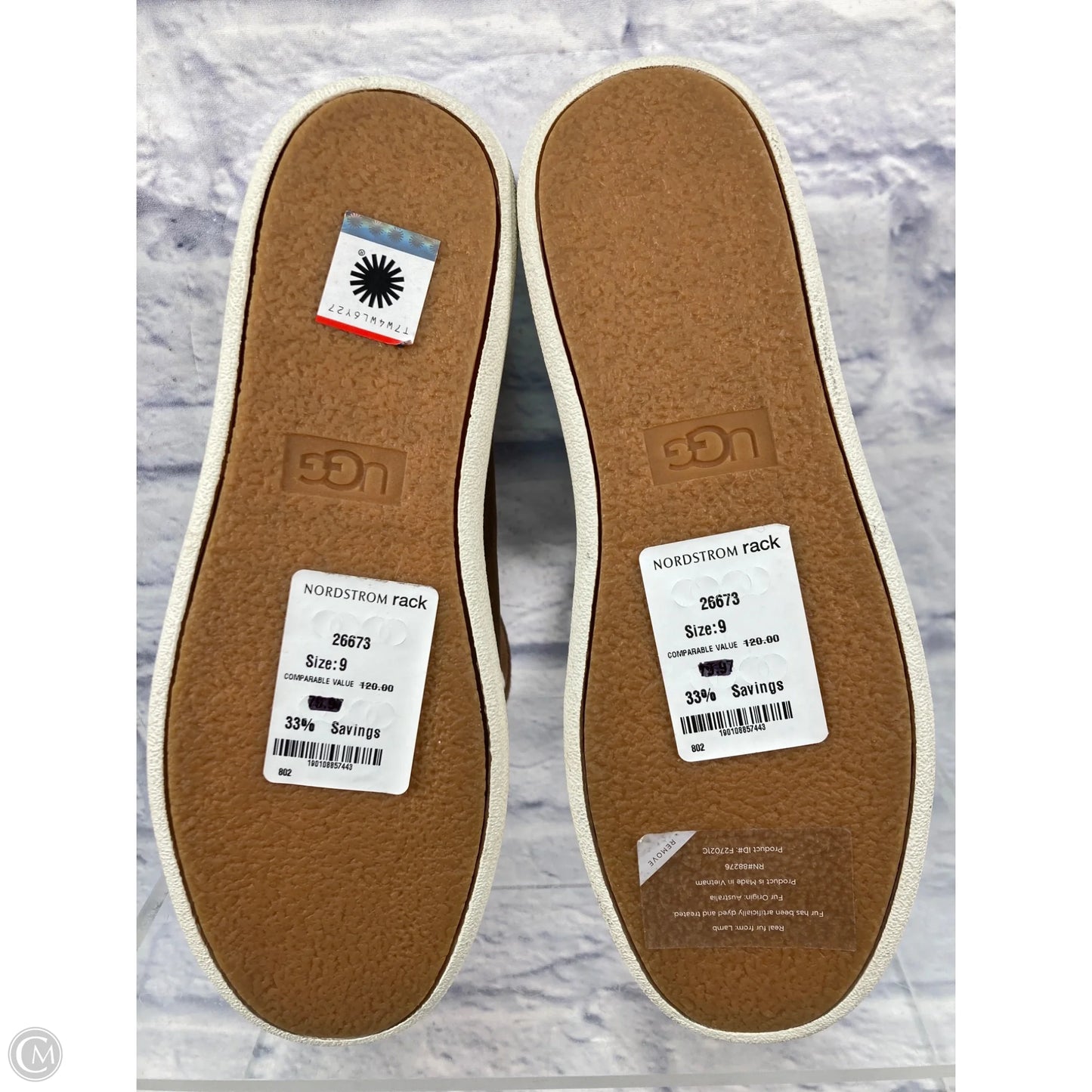 Shoes Designer By Ugg In Brown, Size: 9