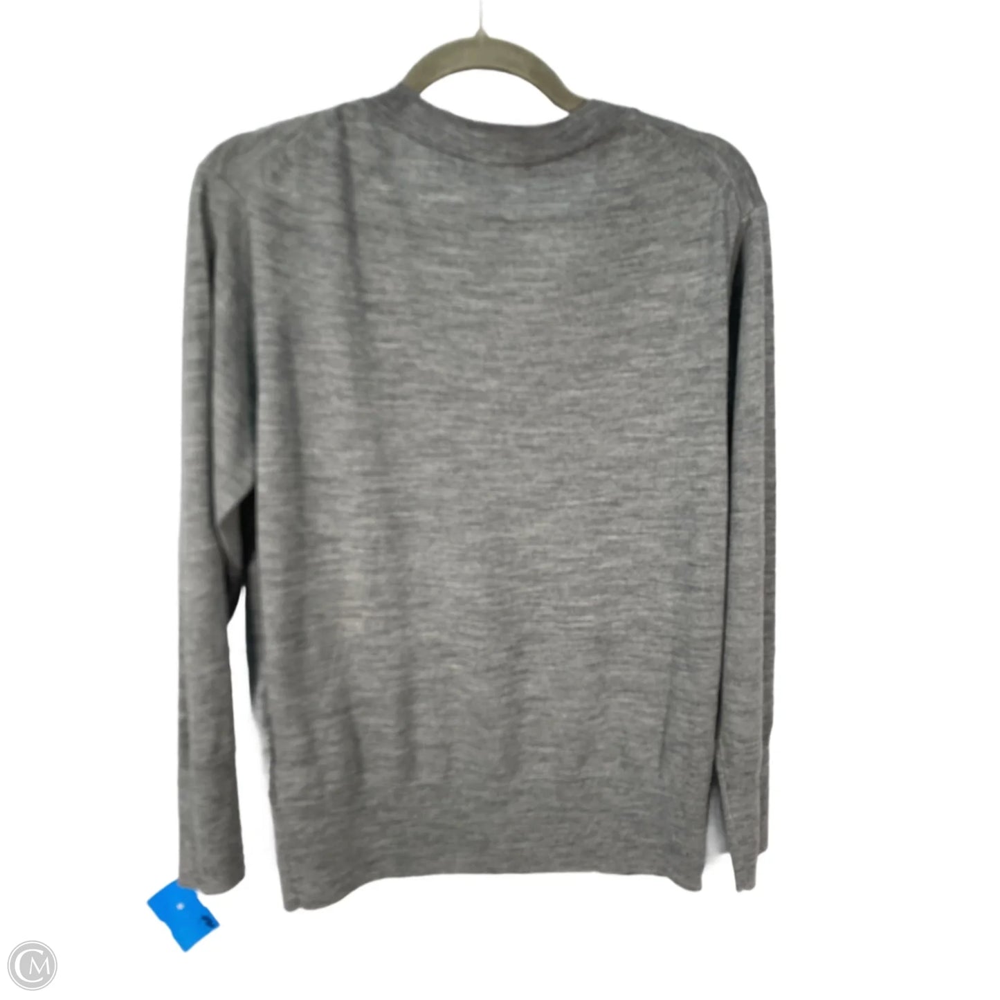 Top Long Sleeve By J. Crew In Grey, Size: S