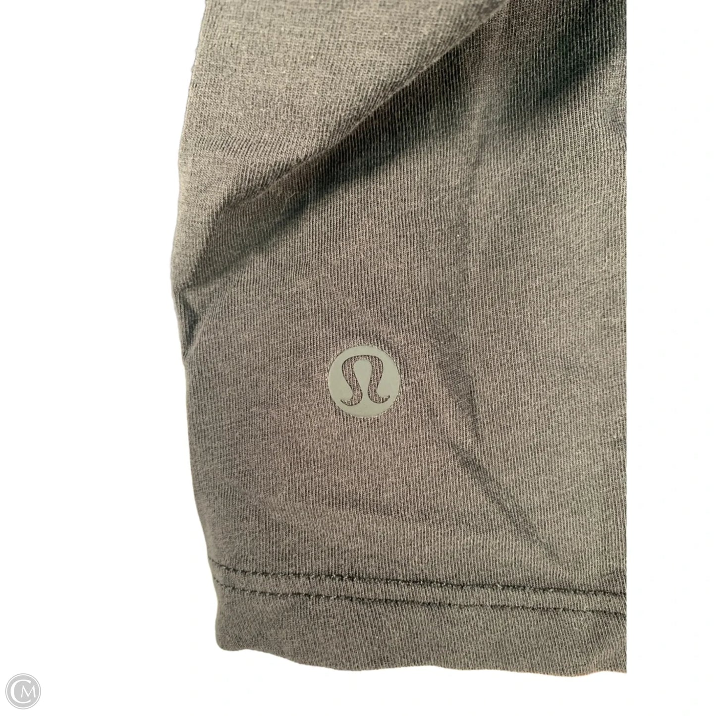 Athletic Top Long Sleeve Crewneck By Lululemon In Black, Size: S
