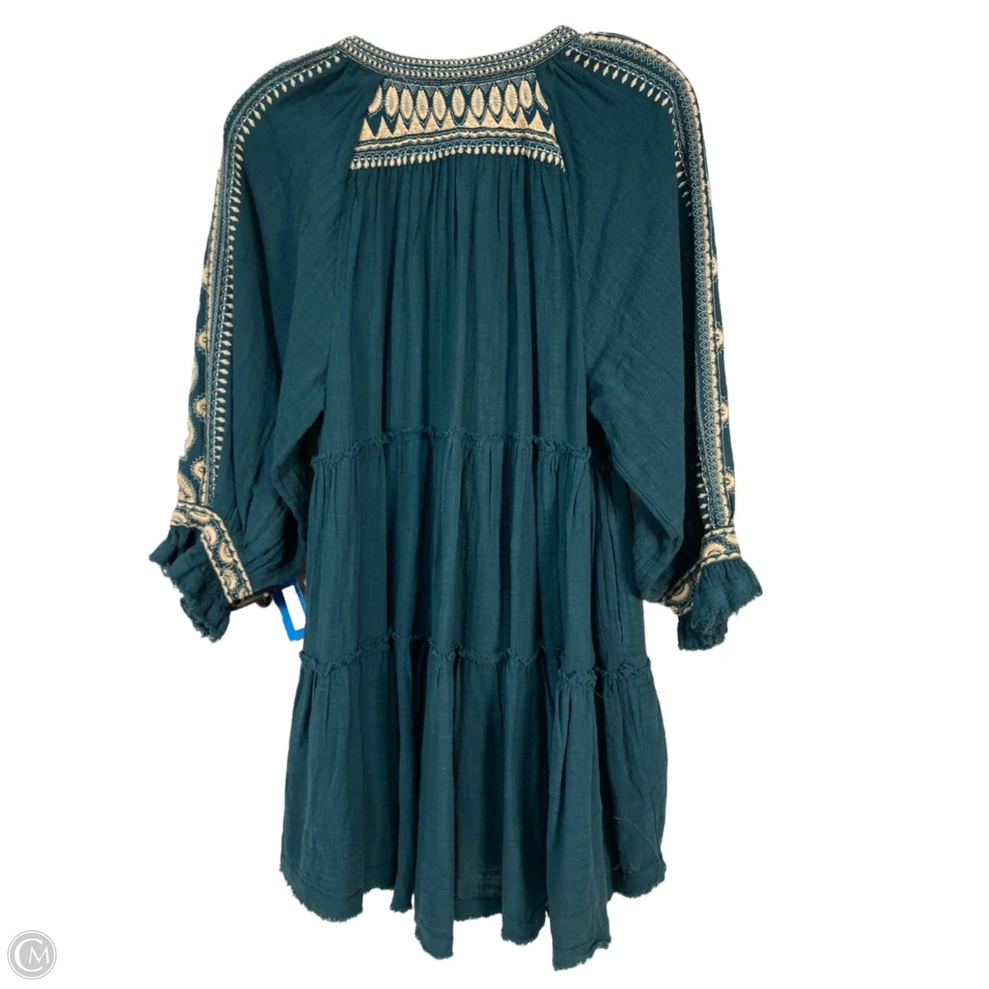 Dress Party Short By Free People In Blue & Cream, Size: S