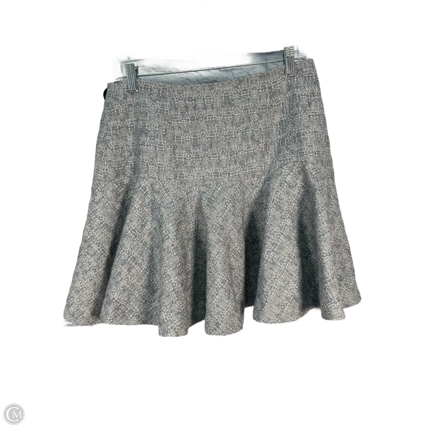 Skirt Mini & Short By Rebecca Taylor In Grey, Size: 8