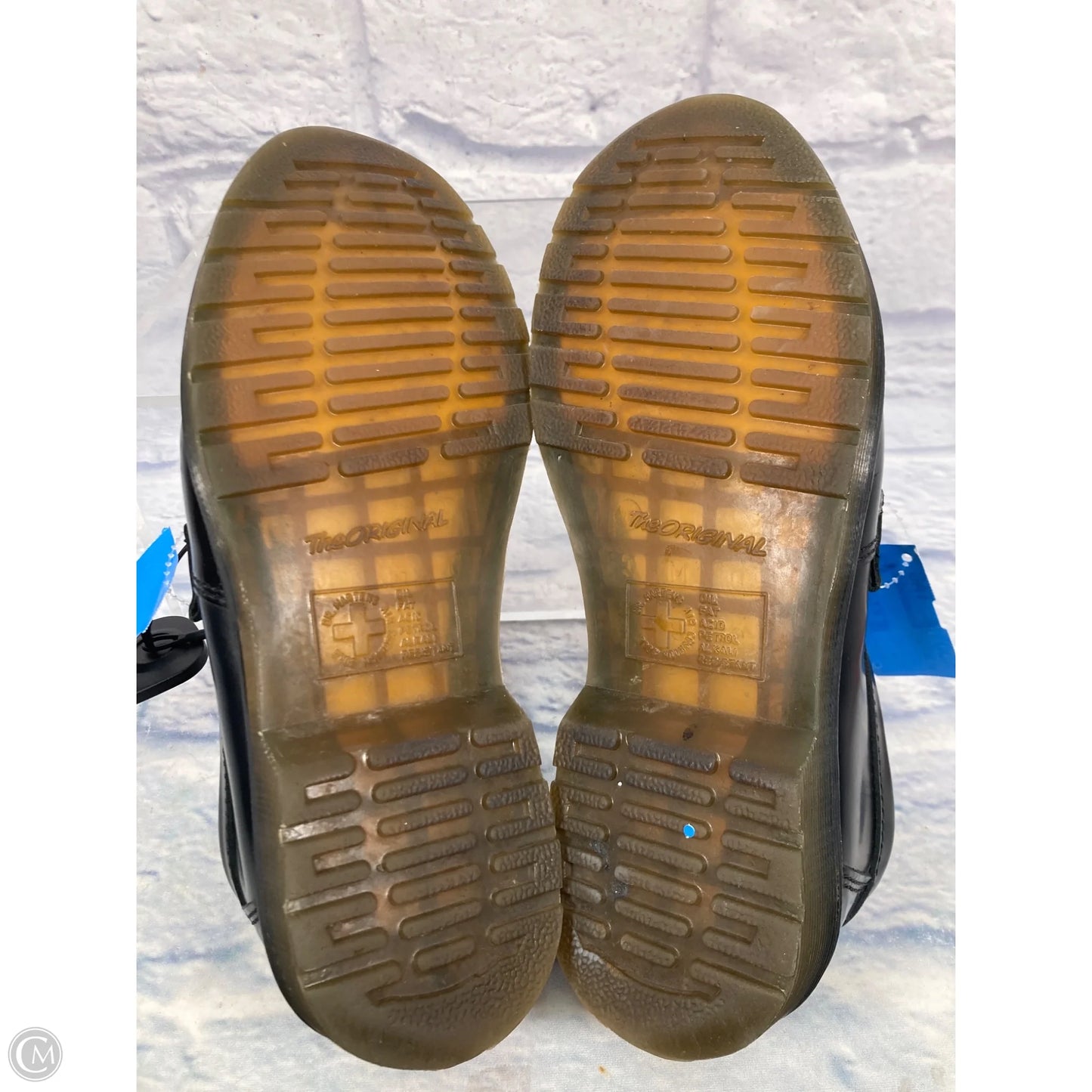 Shoes Flats By Dr Martens In Black, Size: 8