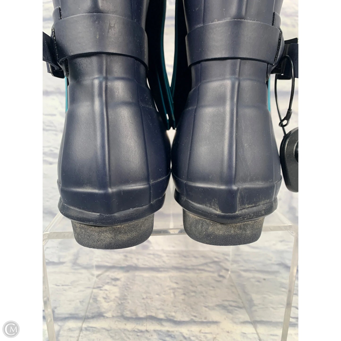 Boots Rain By Hunter In Blue, Size: 7