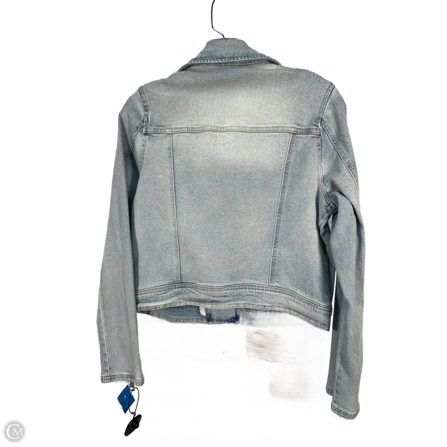 Jacket Denim By Dkny In Blue, Size: S