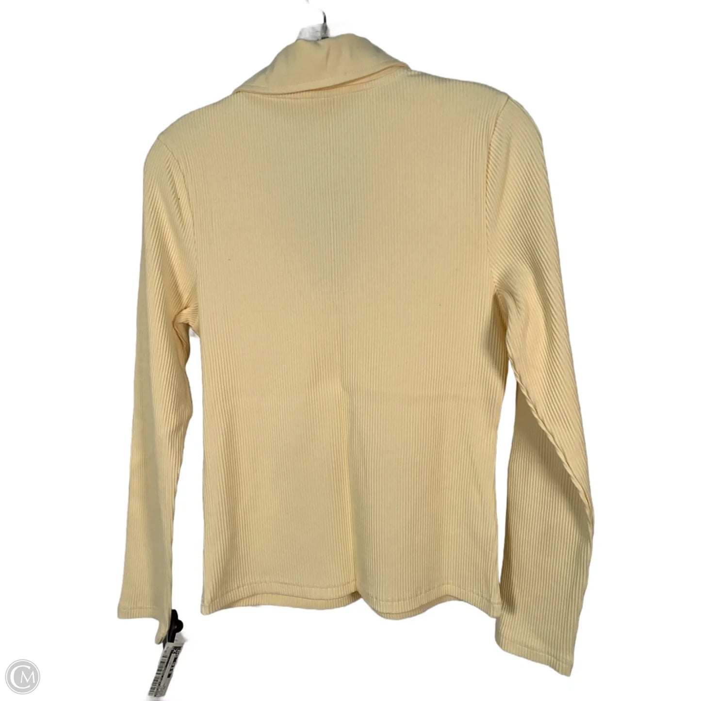 Top Long Sleeve By Dolan Left Coast In Cream, Size: Xs