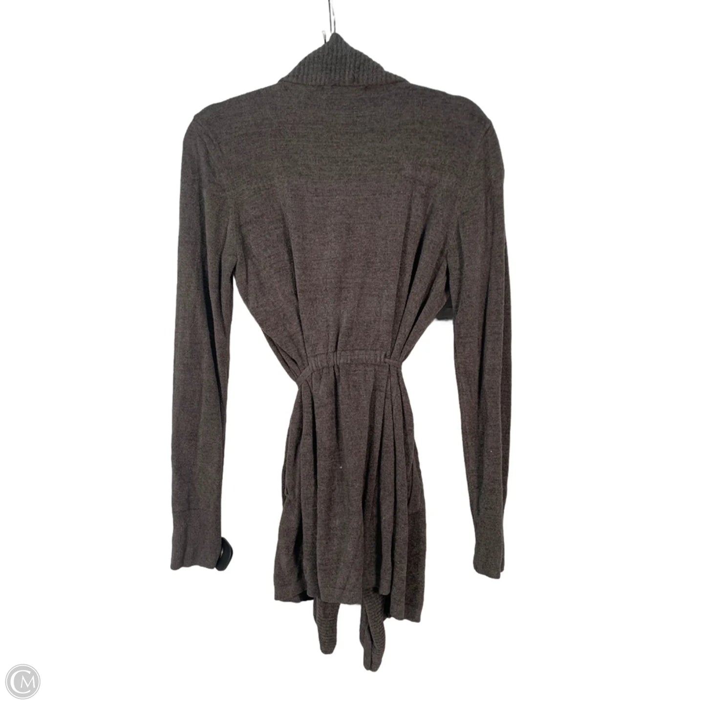 Sweater Cardigan By Barefoot Dreams In Grey, Size: M