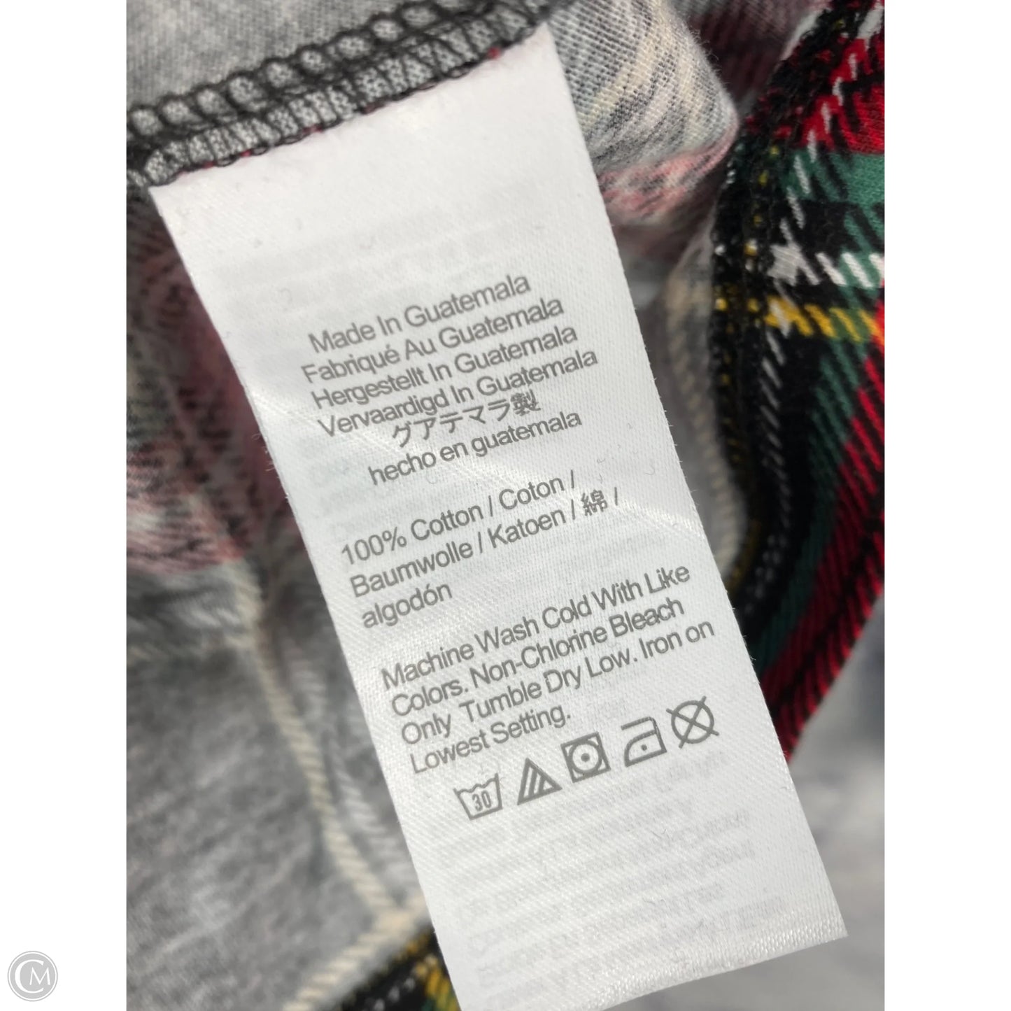 Top Long Sleeve By J. Crew In Black & Red, Size: Xs