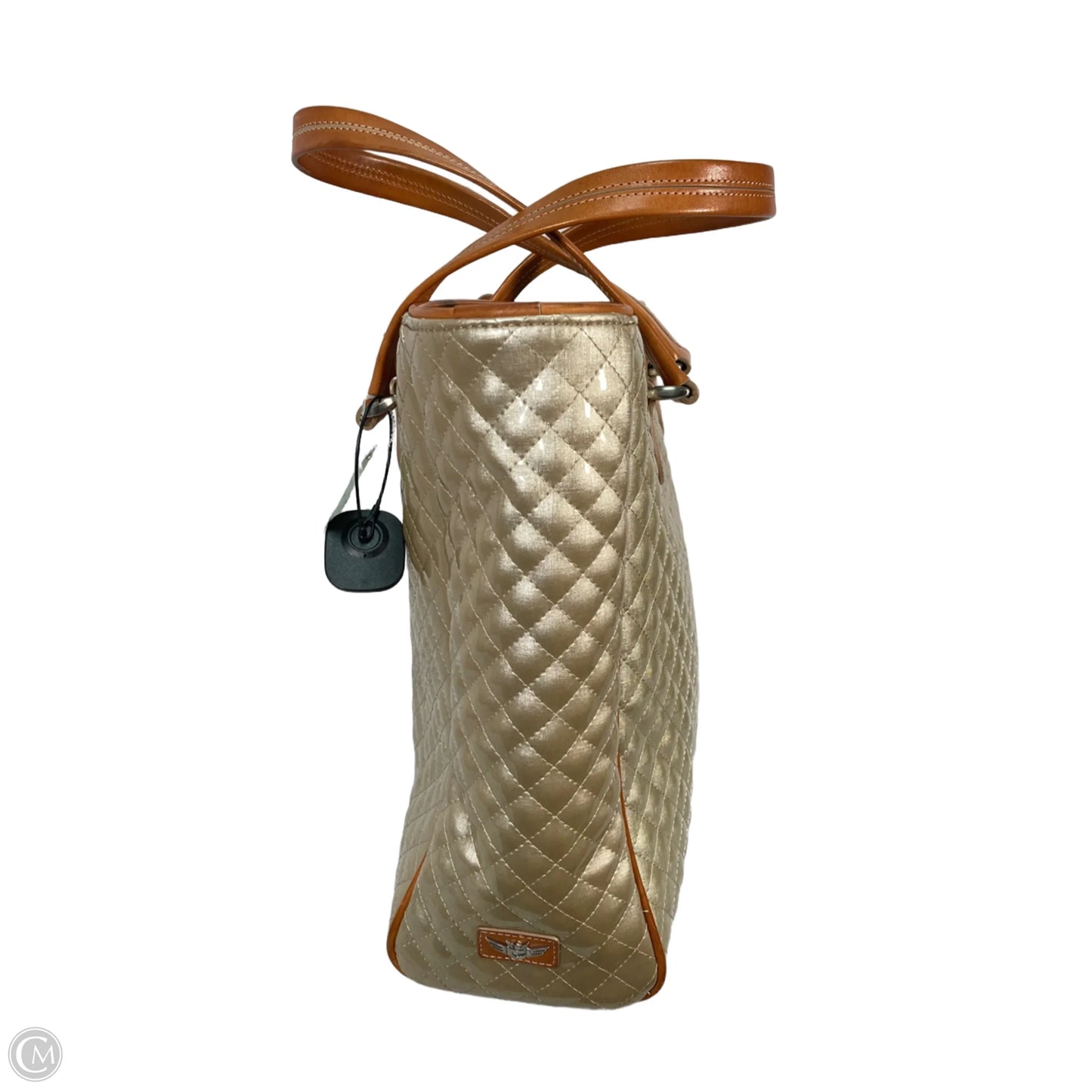 Handbag Leather By Consuela, Size: Large