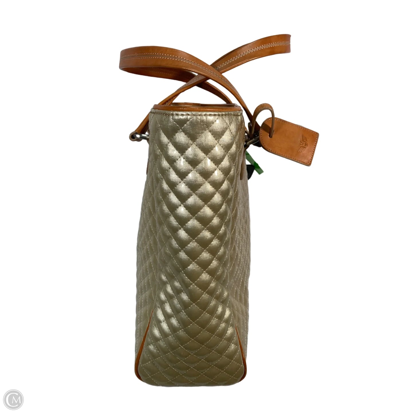 Handbag Leather By Consuela, Size: Large