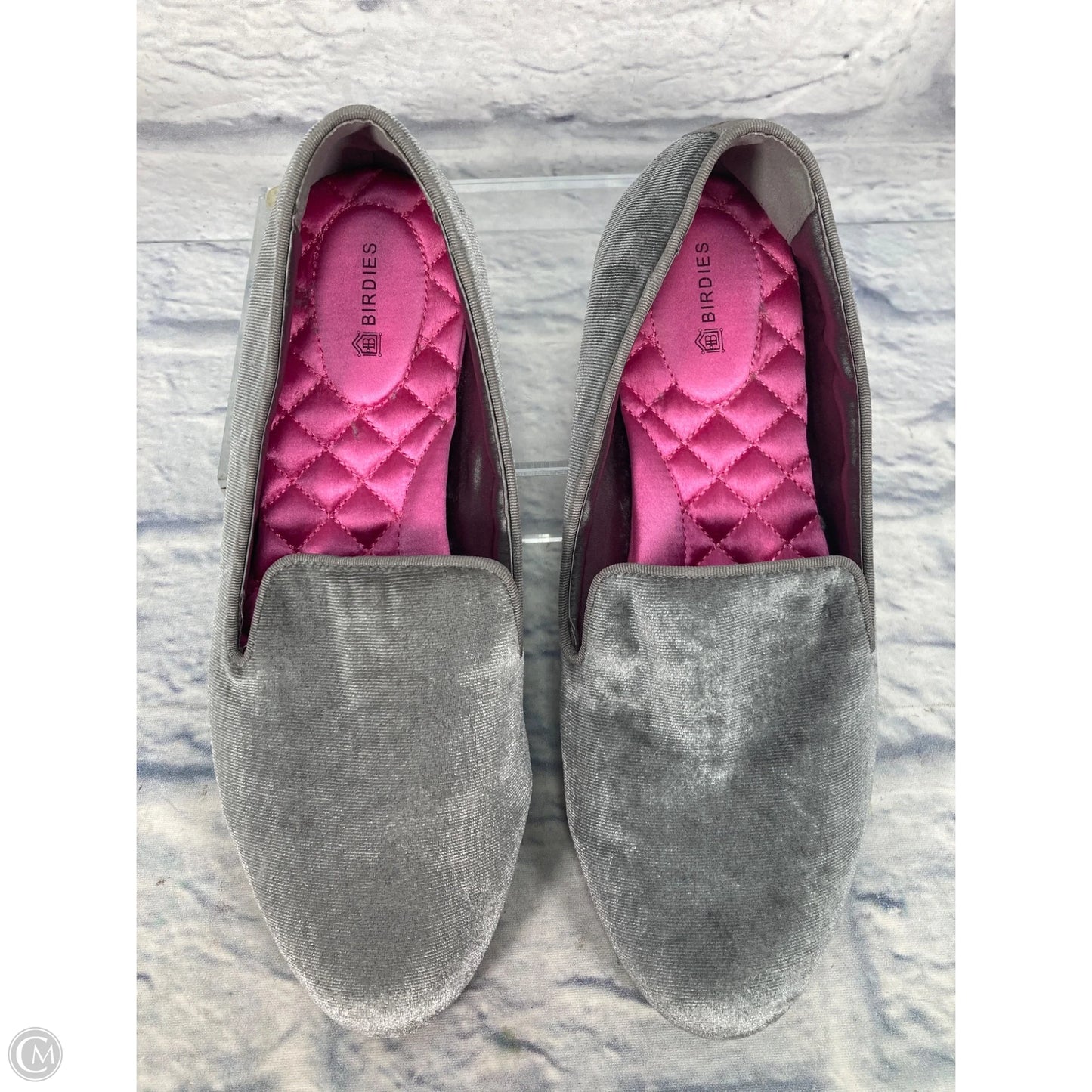 Shoes Flats By Clothes Mentor In Grey, Size: 8