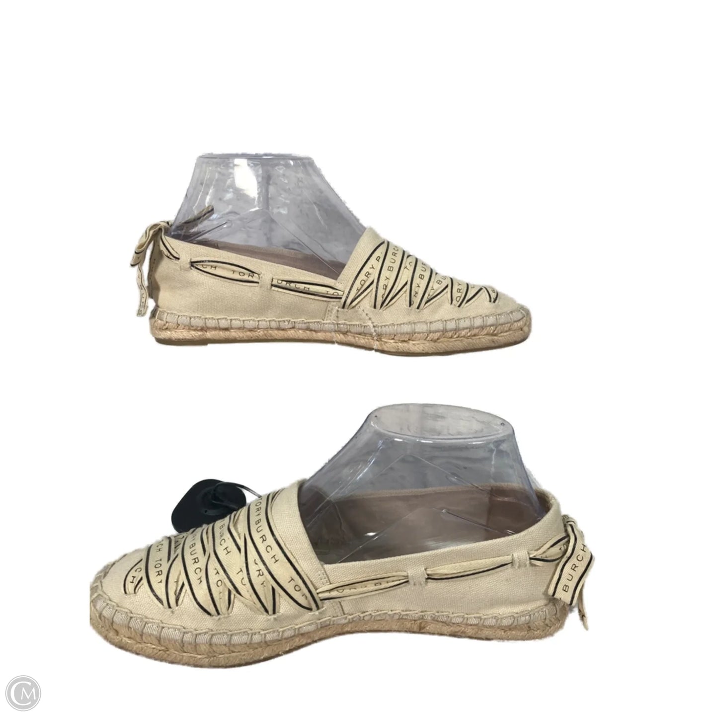 Shoes Designer By Tory Burch In Cream, Size: 7.5