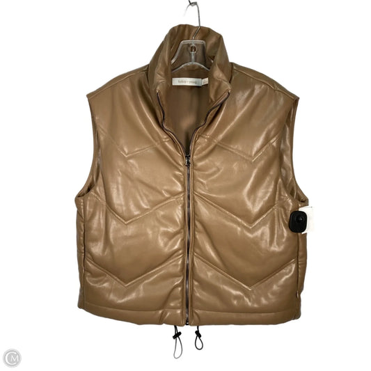 Vest Puffer & Quilted By Bishop + Young In Brown, Size: S