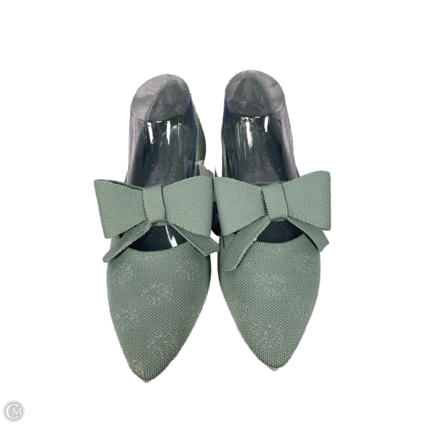 Shoes Flats By Skechers In Green, Size: 8.5