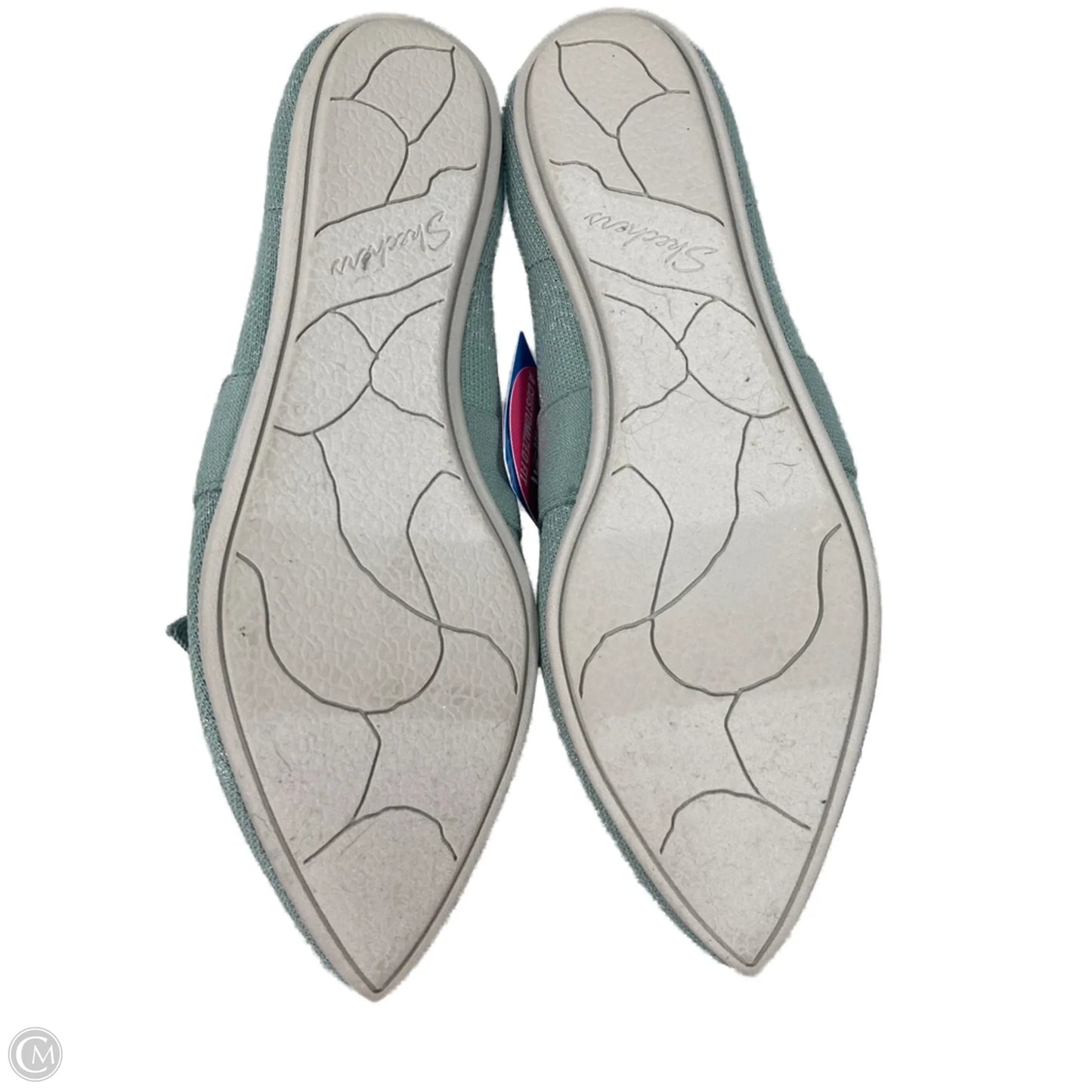 Shoes Flats By Skechers In Green, Size: 8.5