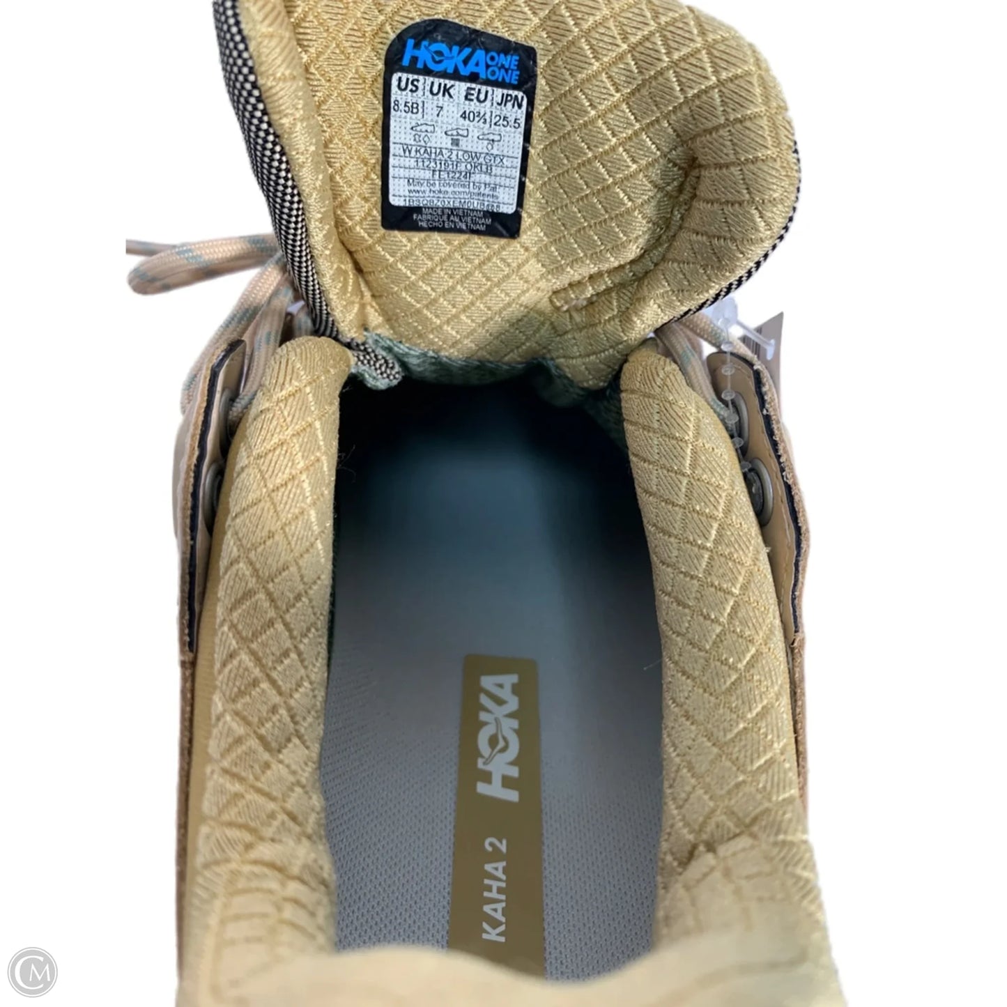Shoes Athletic By Hoka In Tan, Size: 8.5