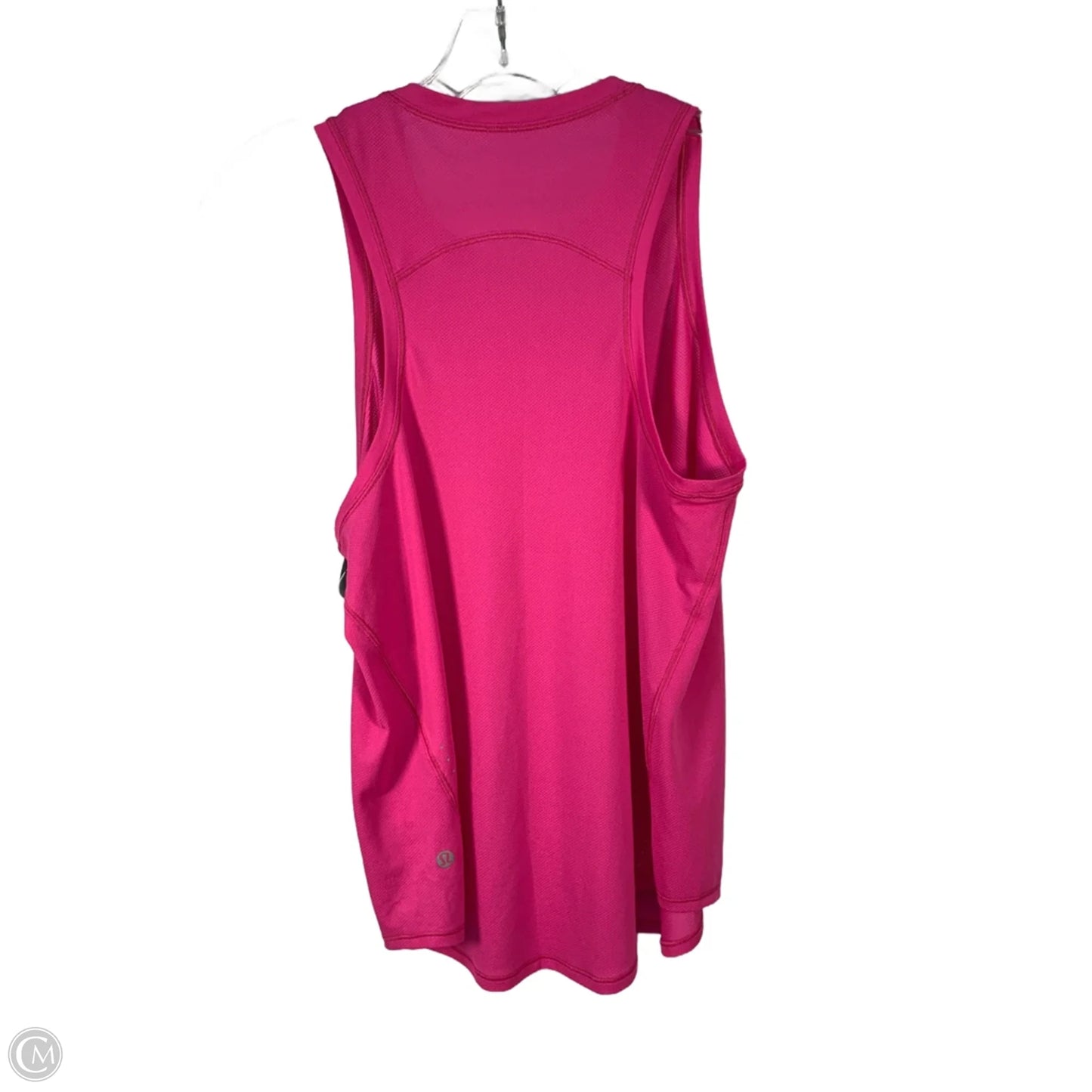 Athletic Tank Top By Lululemon In Pink, Size: M