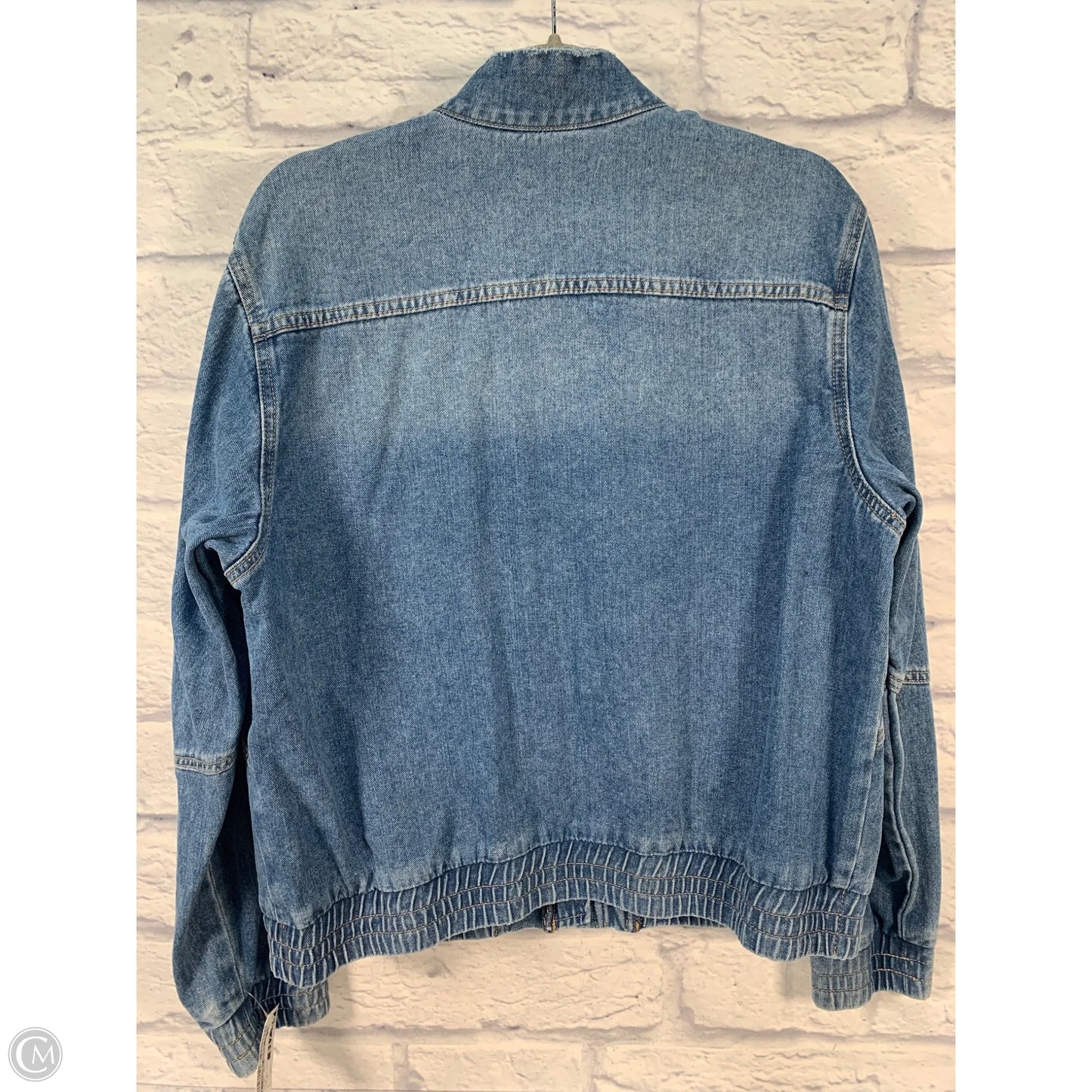Jacket Denim By Clothes Mentor In Blue, Size: M