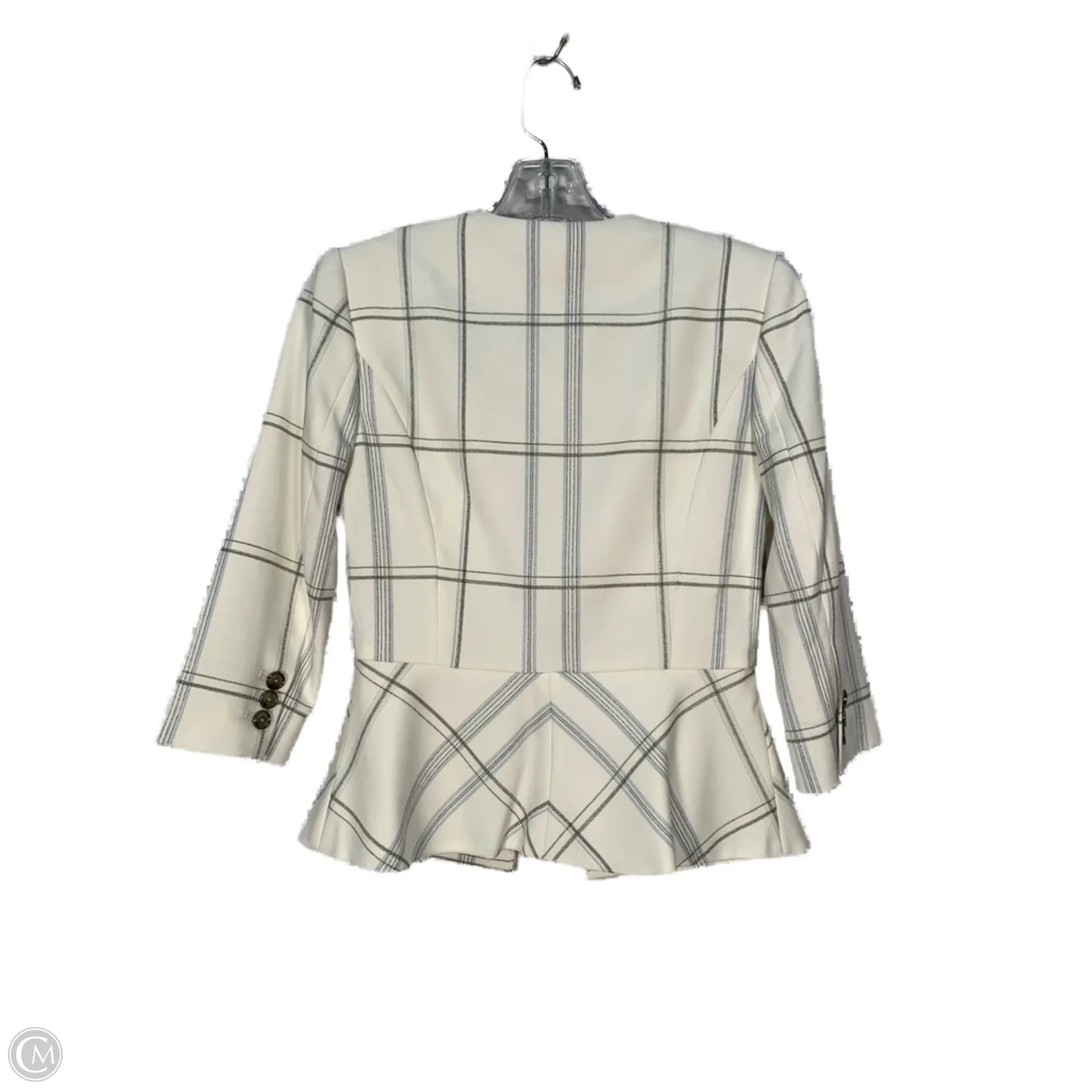 Blazer By White House Black Market In White, Size: Xxs