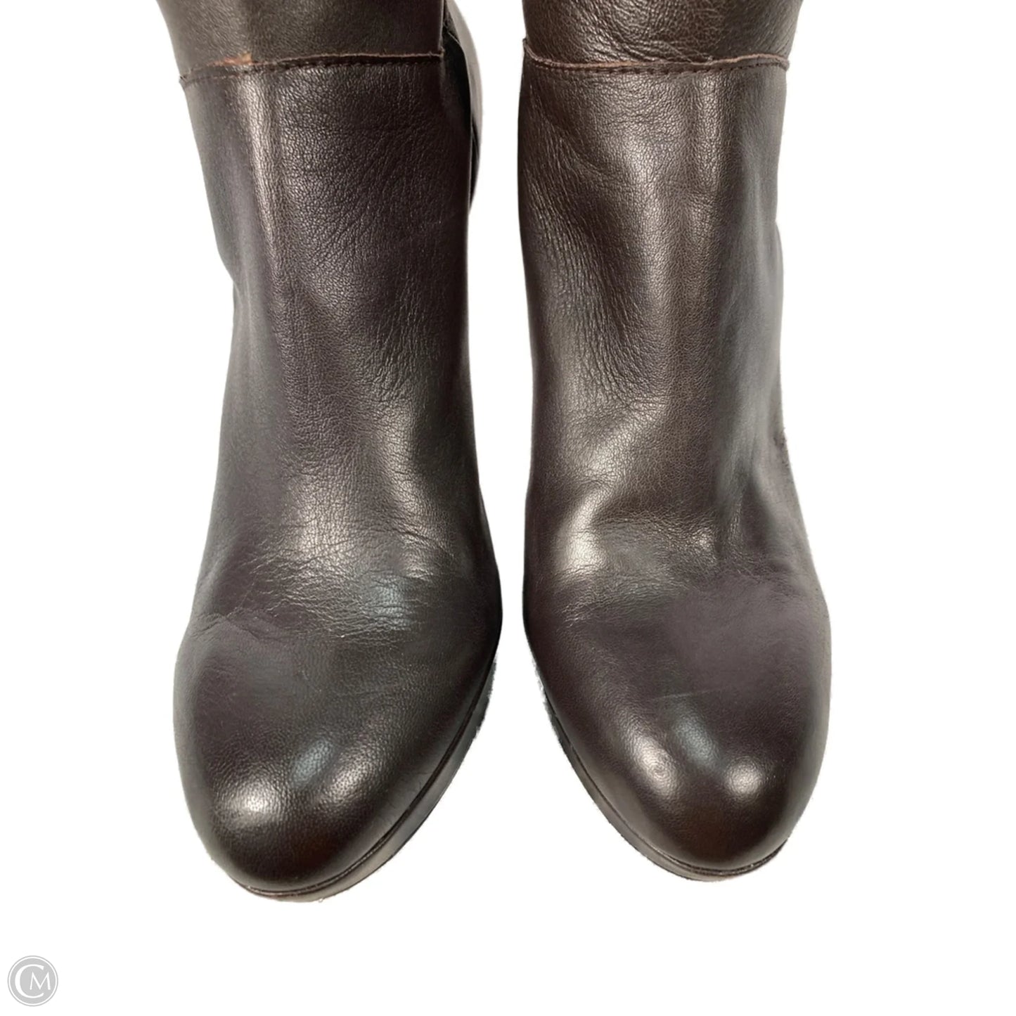 Boots Knee Heels By Vince Camuto In Brown, Size: 9.5