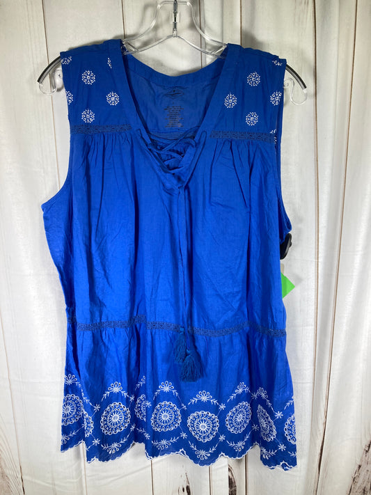 Top Sleeveless By St Johns Bay  Size: L